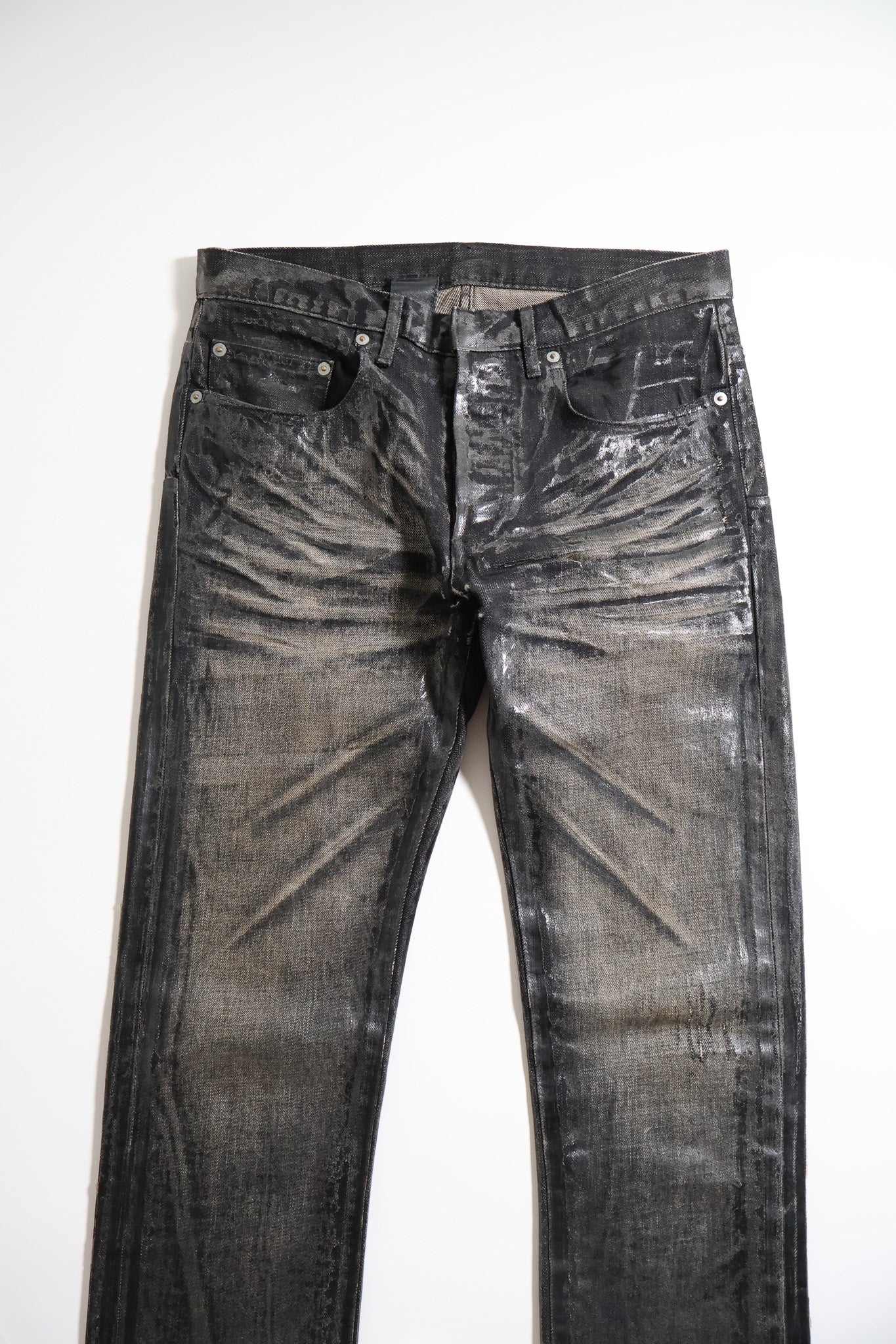 Dior Homme AW03 Waxed Luster Denim 28