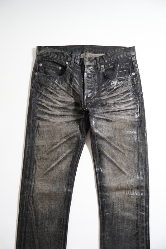 Dior Homme AW03 Waxed Luster Denim 28