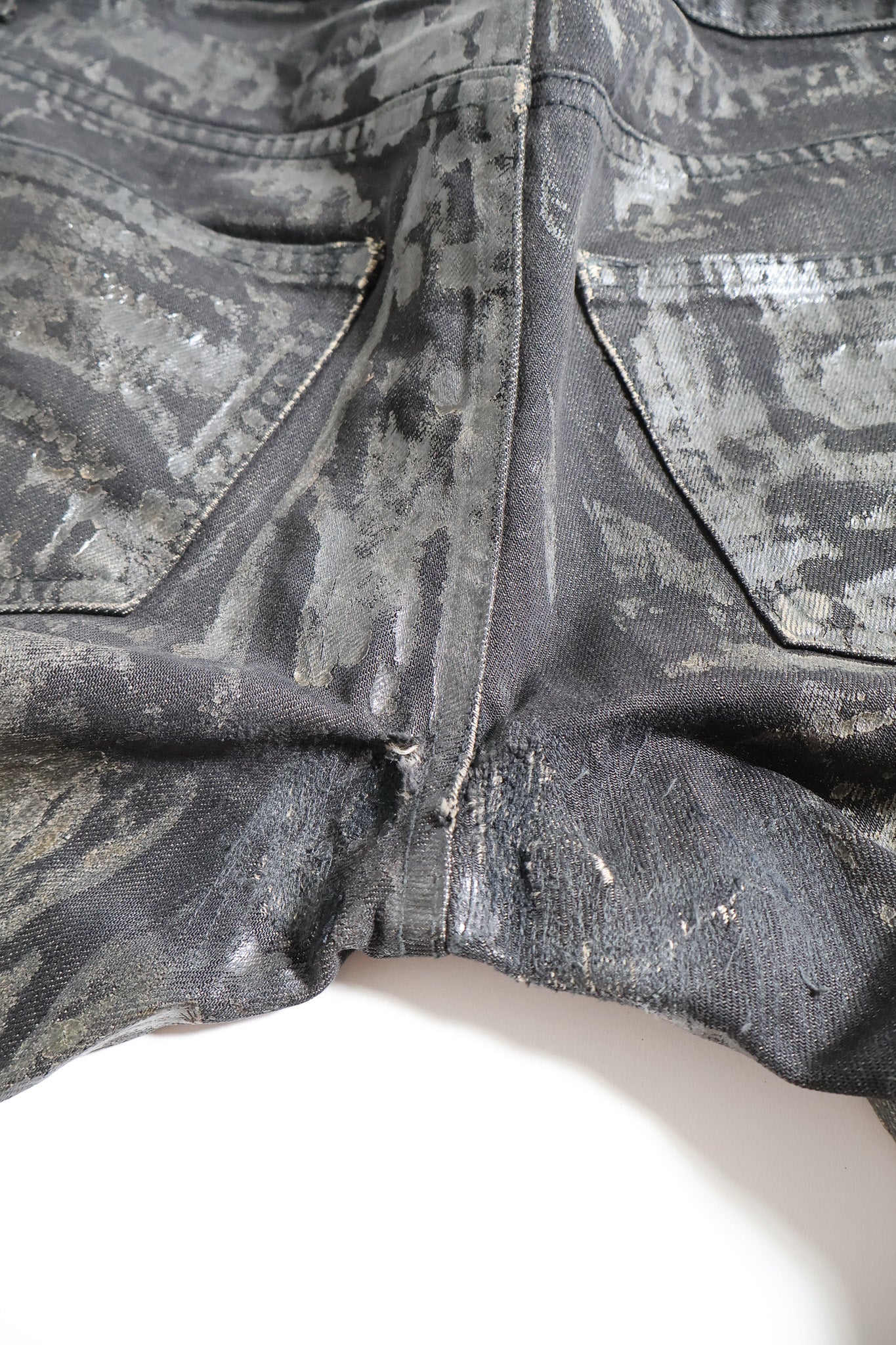 Dior Homme AW03 Waxed Luster Denim 27