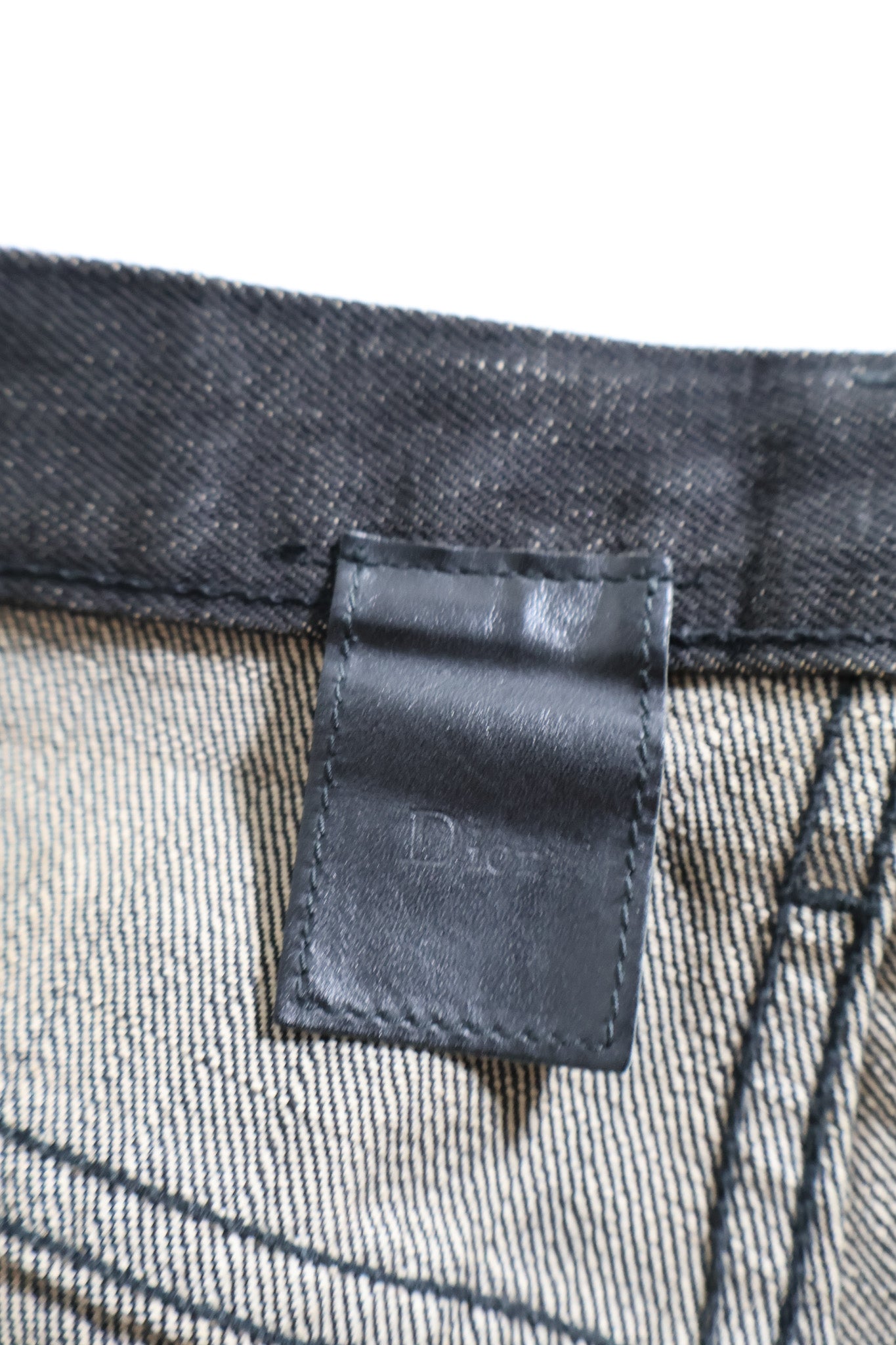 Dior Homme AW03 Waxed Luster Denim 27