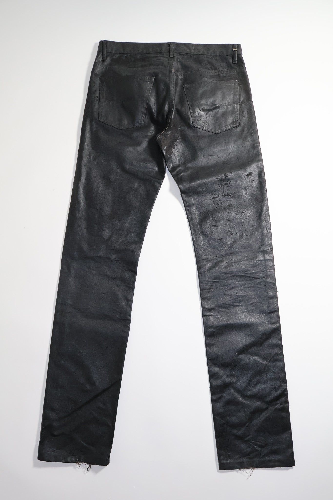 Dior Homme AW03 Waxed Luster Coating Denim