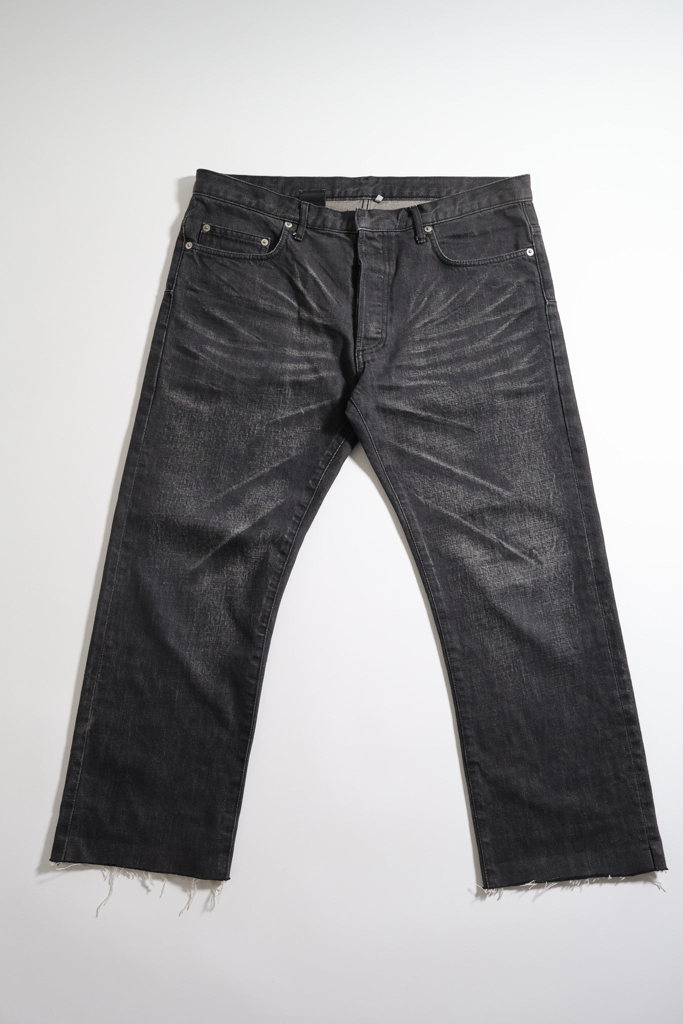 Dior Homme AW05 Faded Denim Shorts