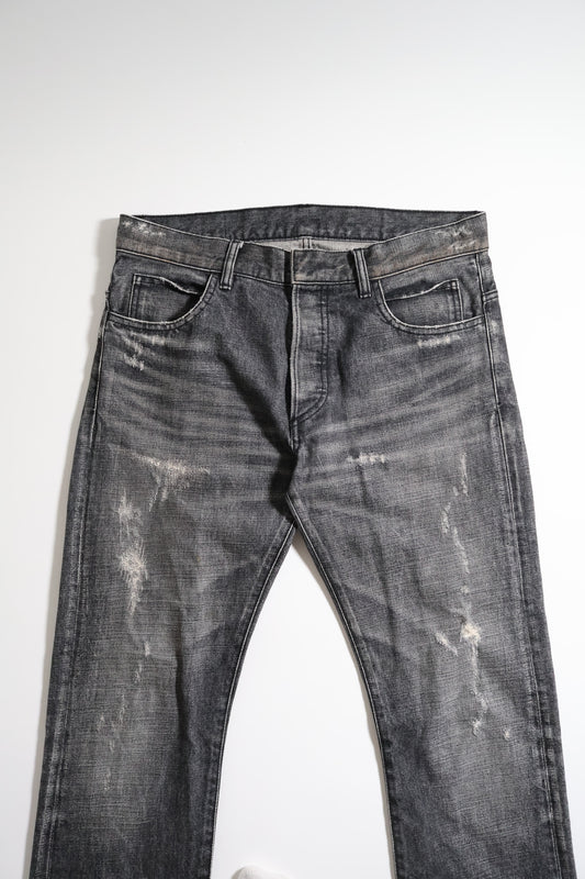 Balmain SS11 Distressed Denim