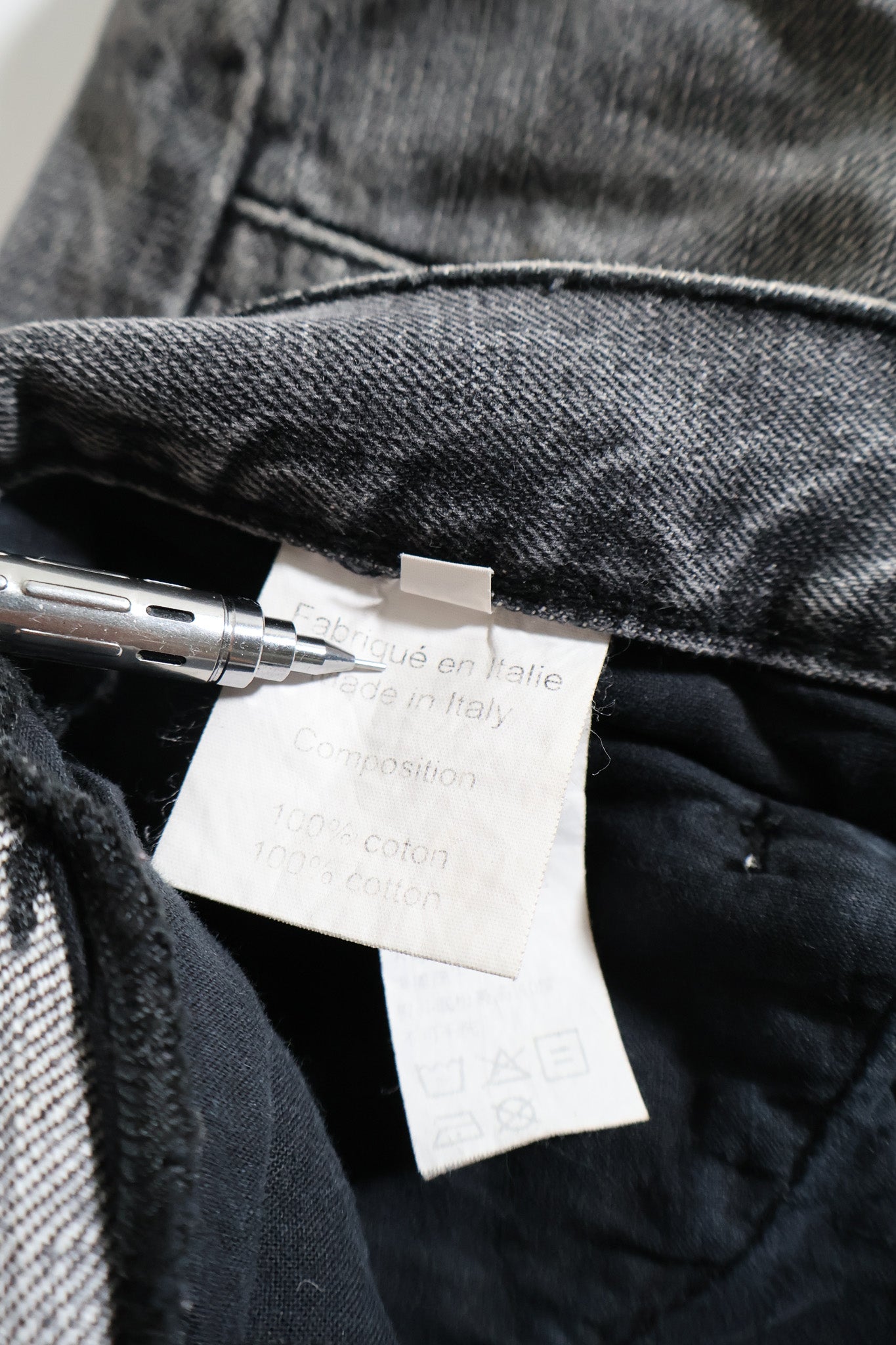 Balmain AW10 Biker Denim