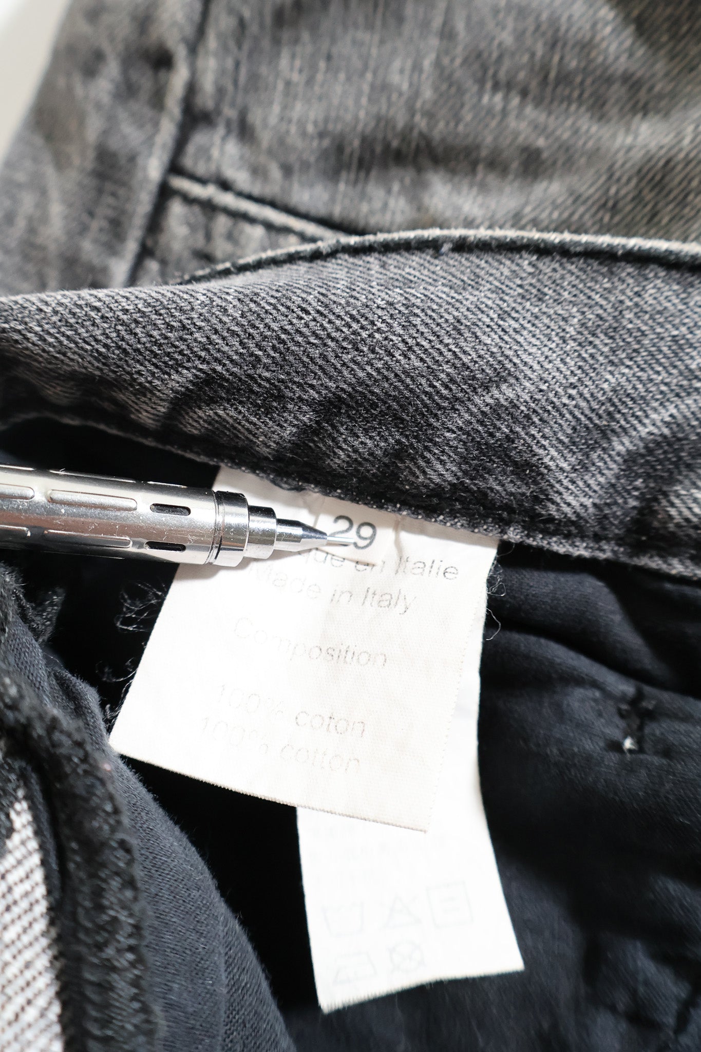 Balmain AW10 Biker Denim