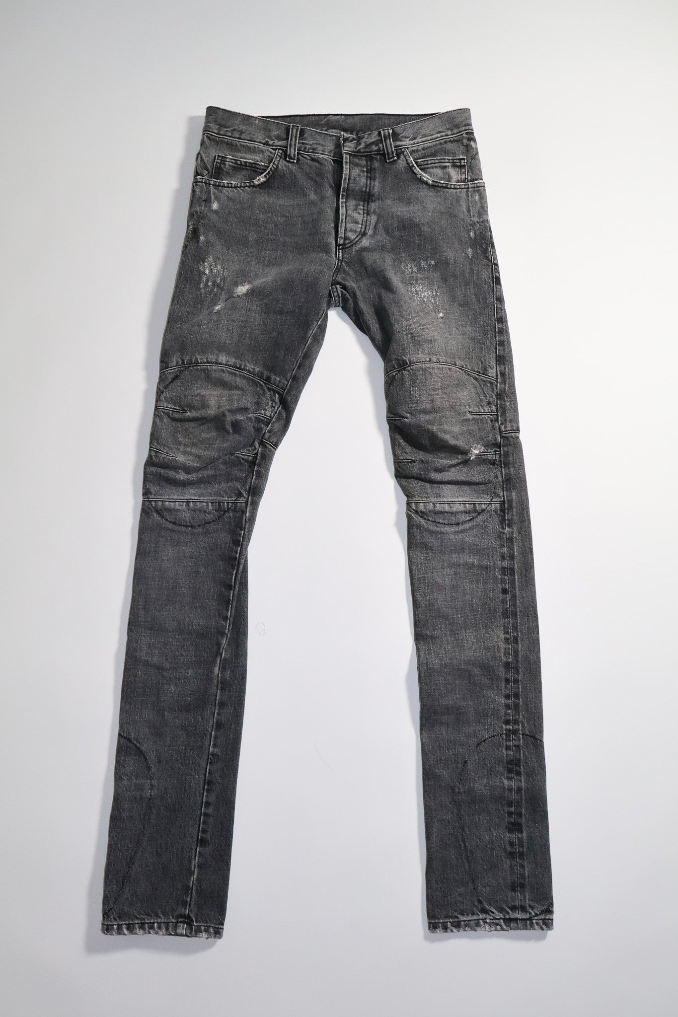 Balmain AW10 Biker Denim