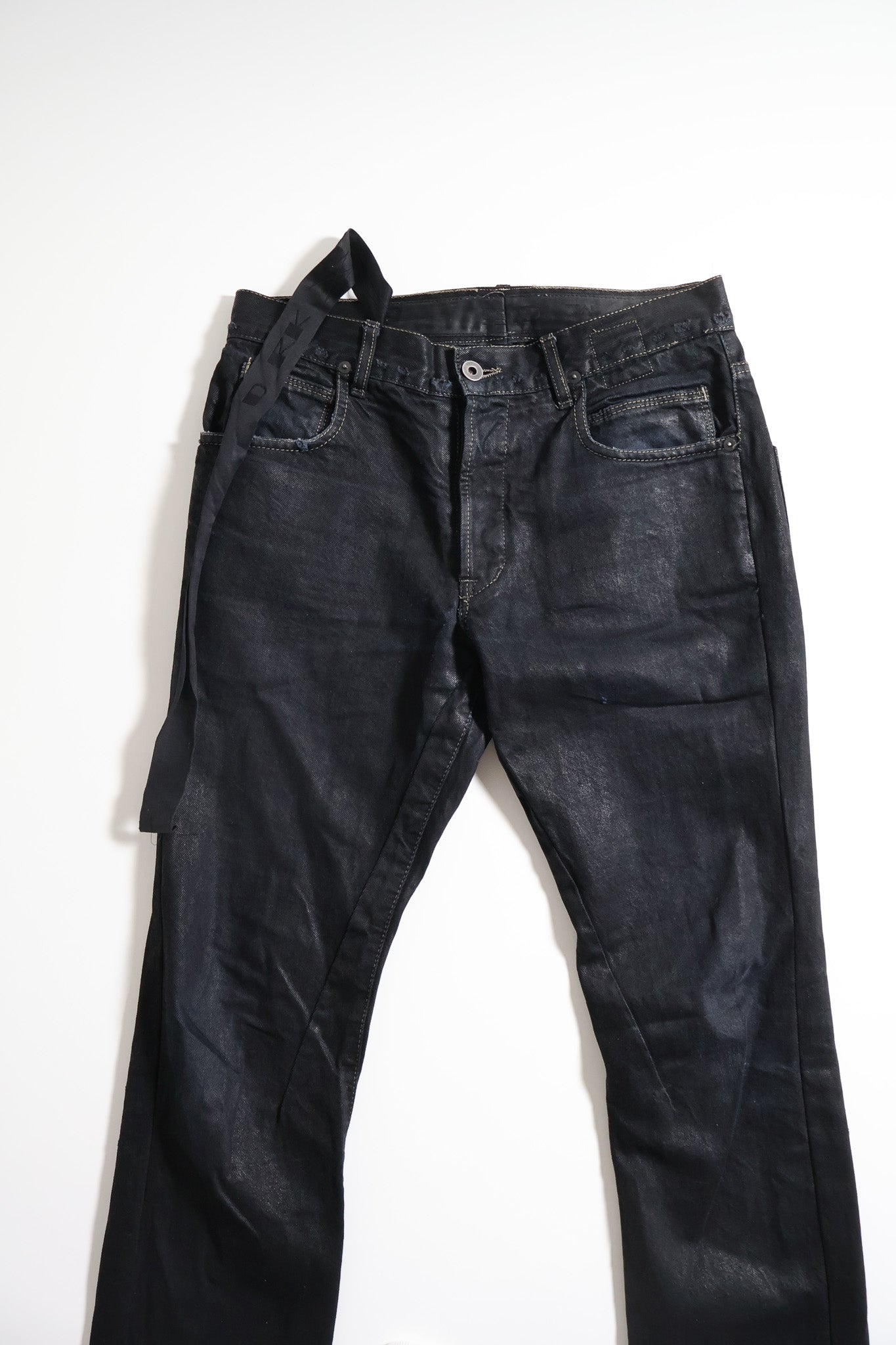 Rick Owens Olmar and Mirta FW08 Waxed Denim