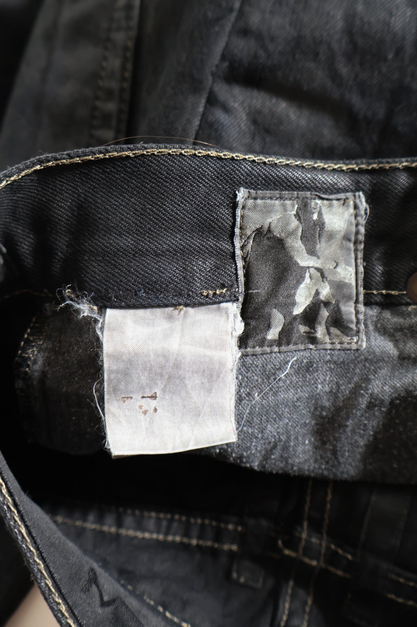 Rick Owens Olmar and Mirta FW08 Waxed Denim