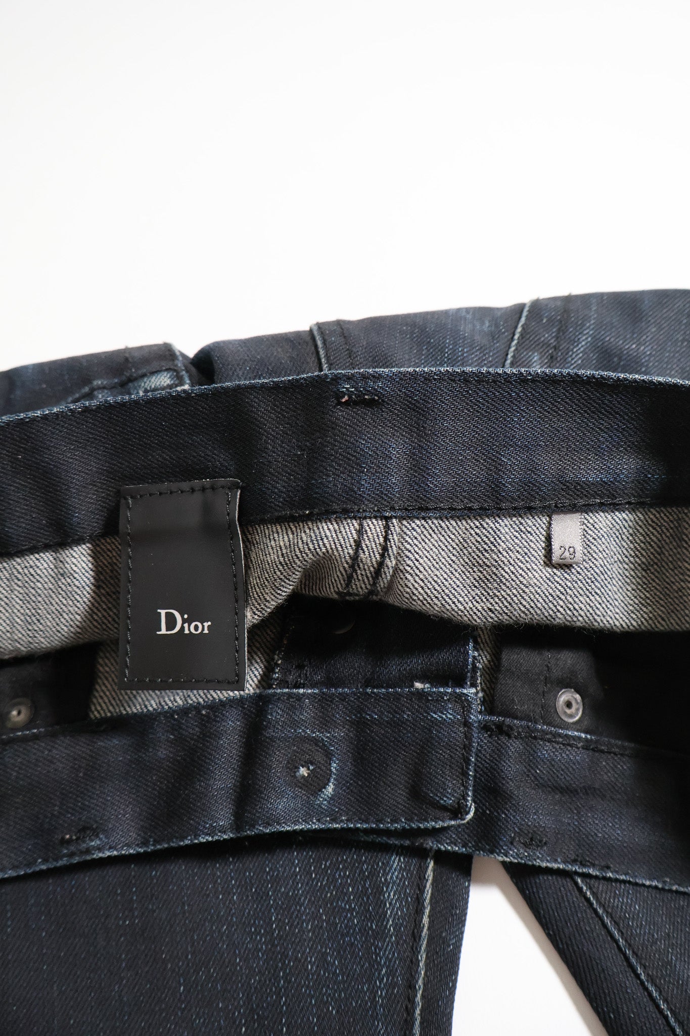 Dior Homme AW07 Coated Denim