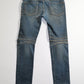 Balmain AW11 Mudwash Biker Denim