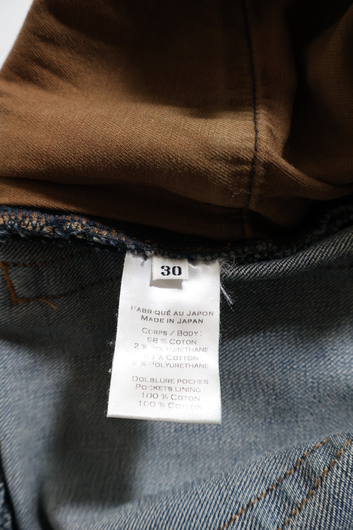 Balmain AW11 Mudwash Biker Denim