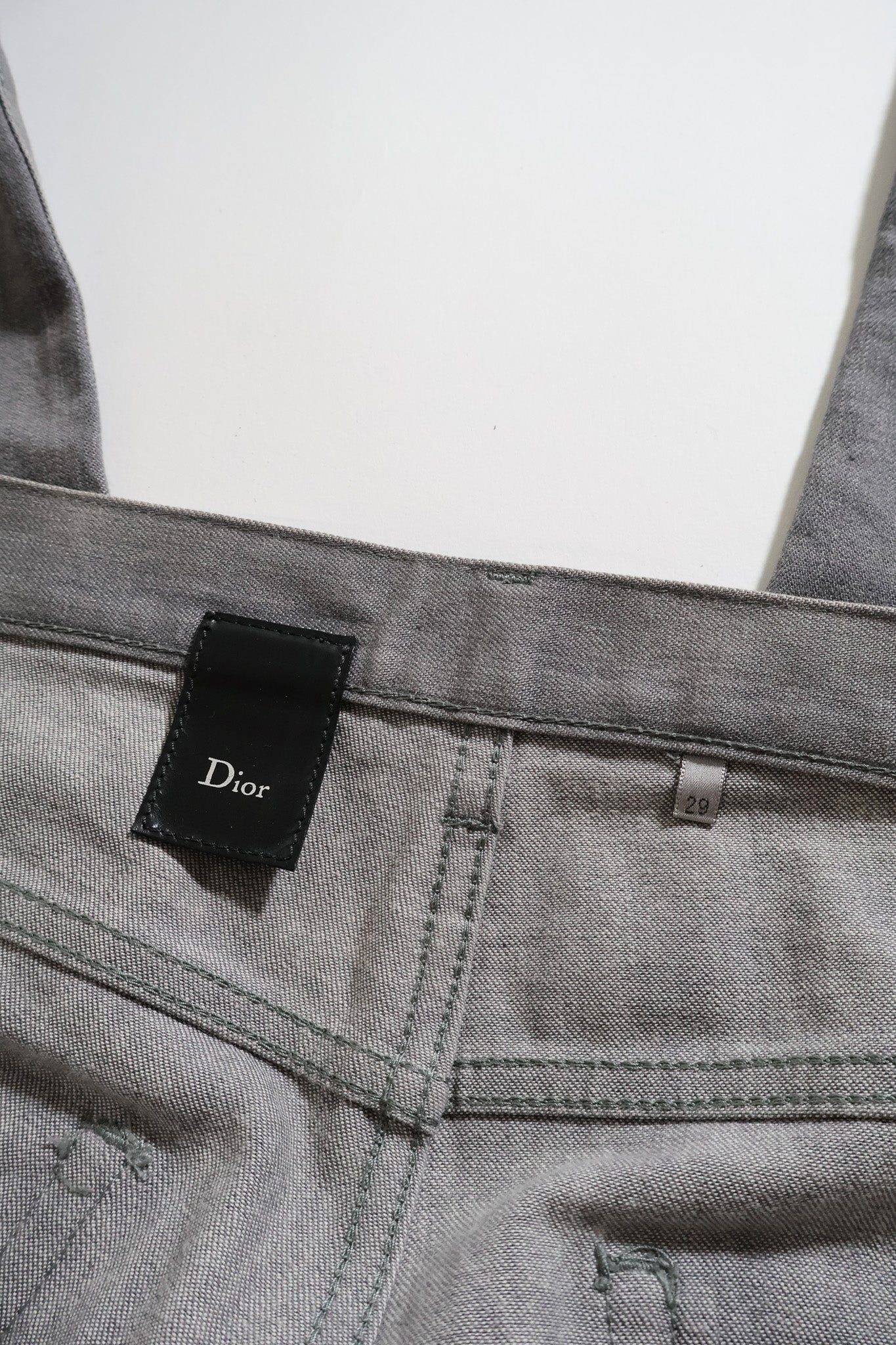 Dior Homme AW07 Grey Denim