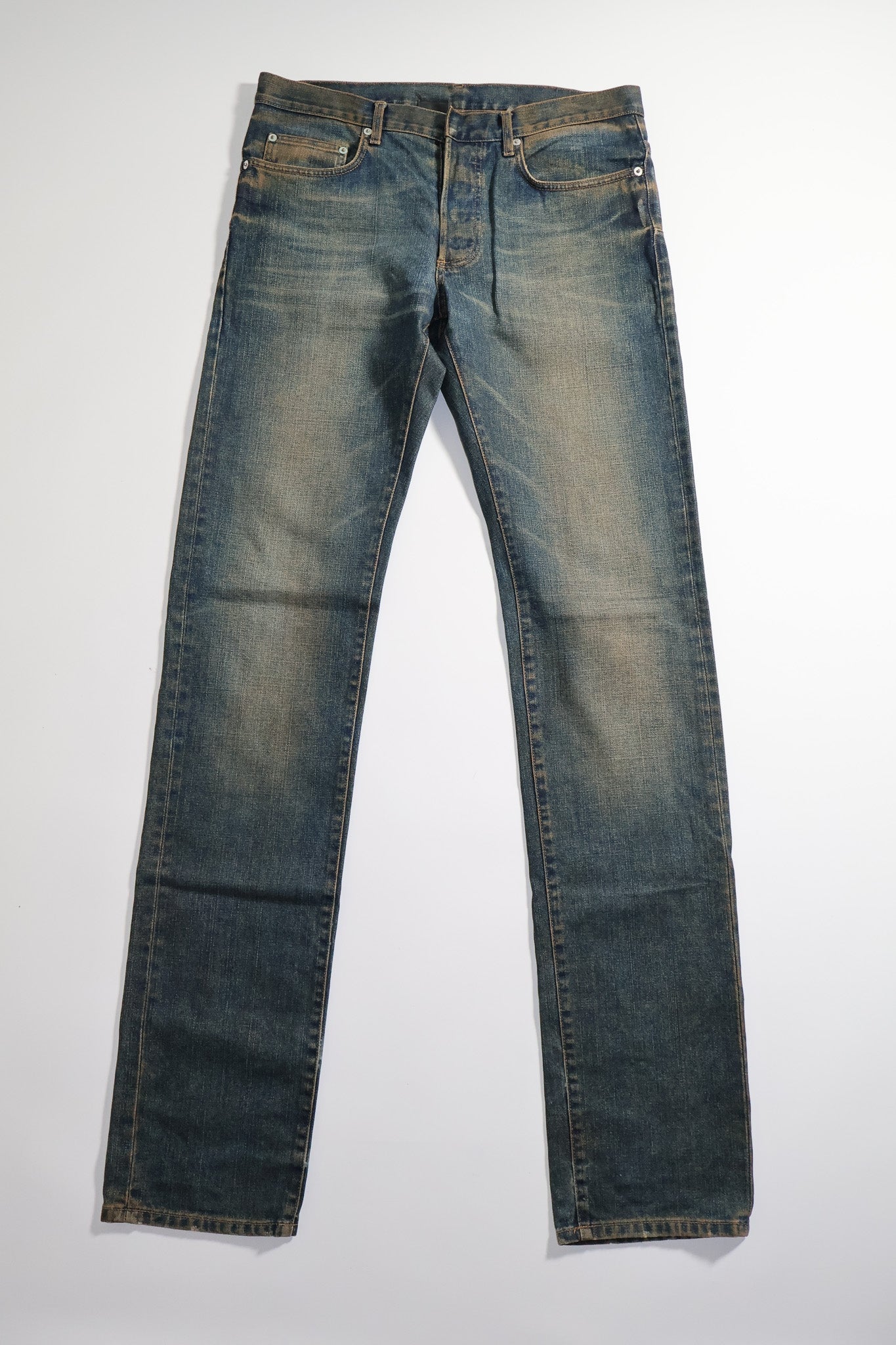 Dior Homme AW04 VOTC Rust Denim