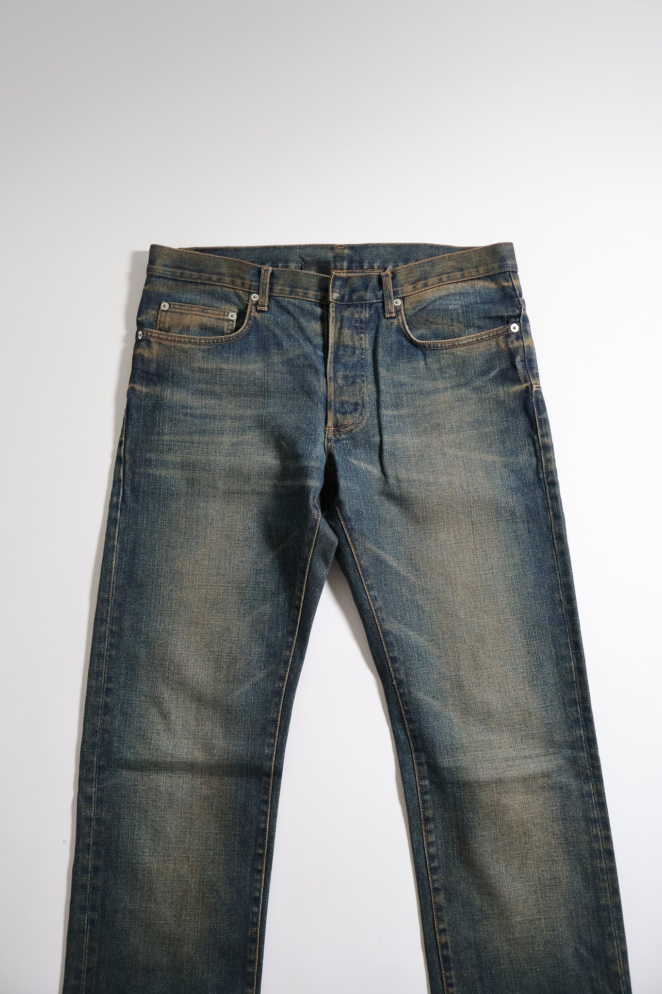 Dior Homme AW04 VOTC Rust Denim