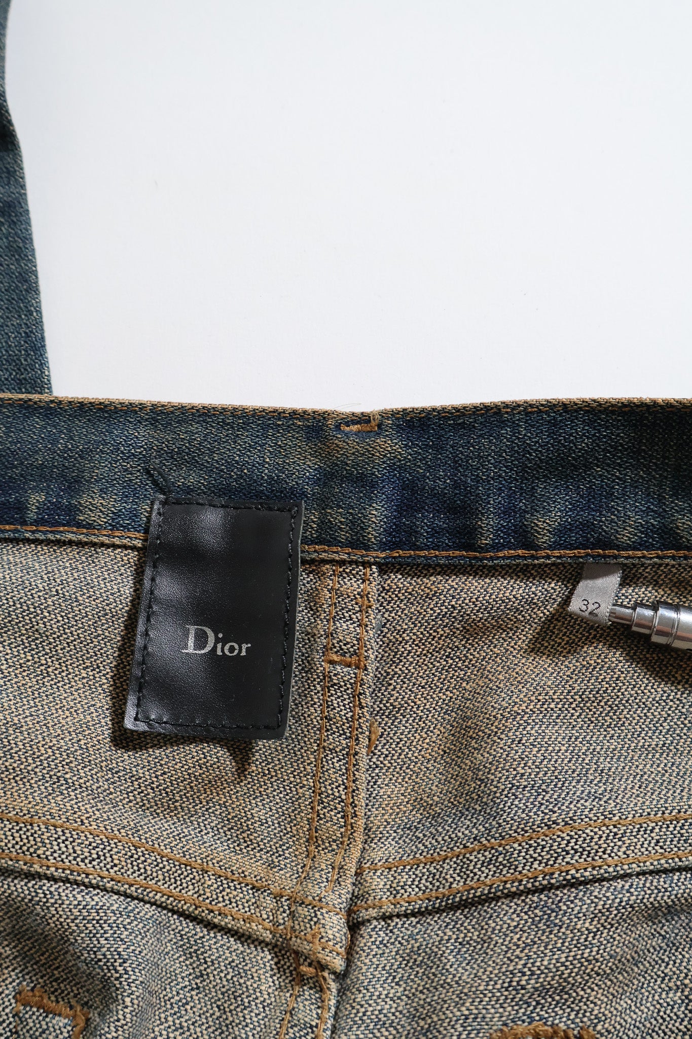 Dior Homme AW04 VOTC Rust Denim