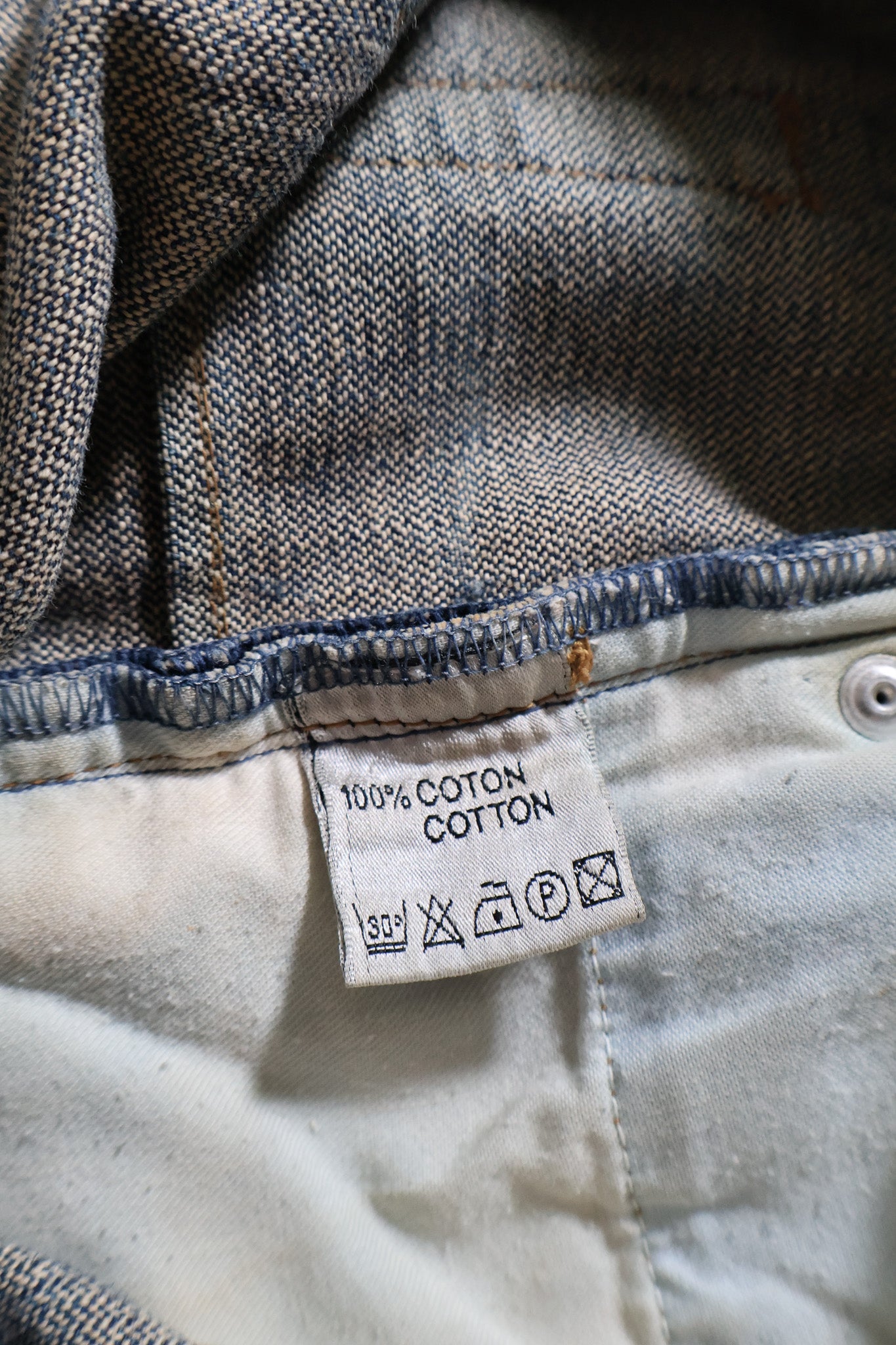 Dior Homme AW04 VOTC Rust Denim