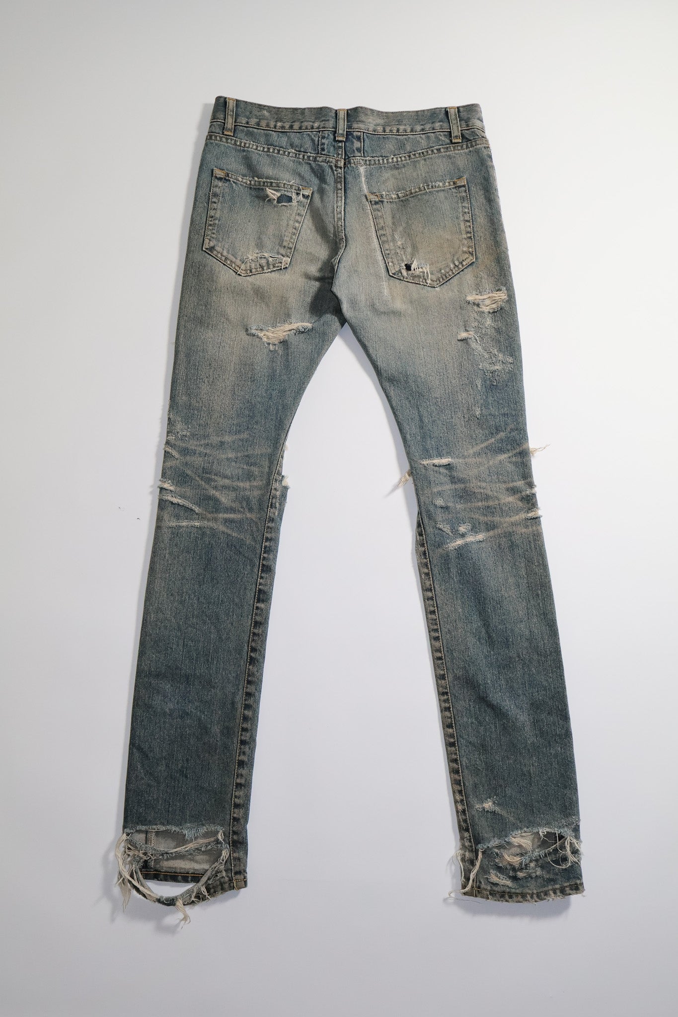 Saint Laurent Paris AW13 OG Crash Denim