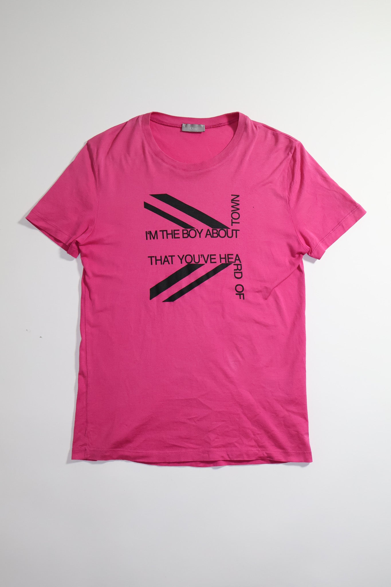 Dior Homme SS06 Pink Boy About Town Shirt