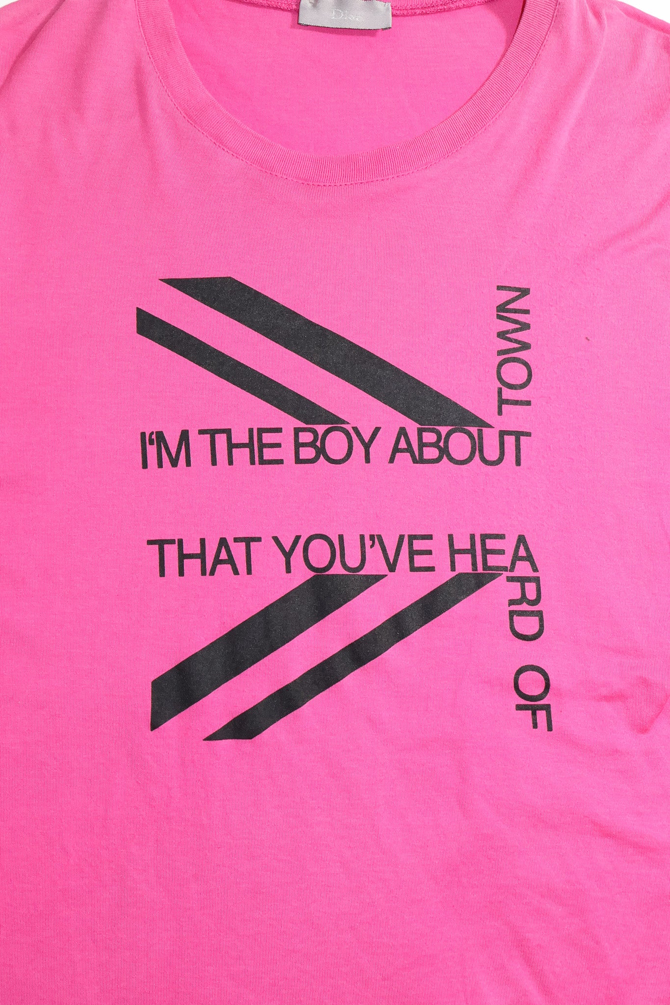 Dior Homme SS06 Pink Boy About Town Shirt