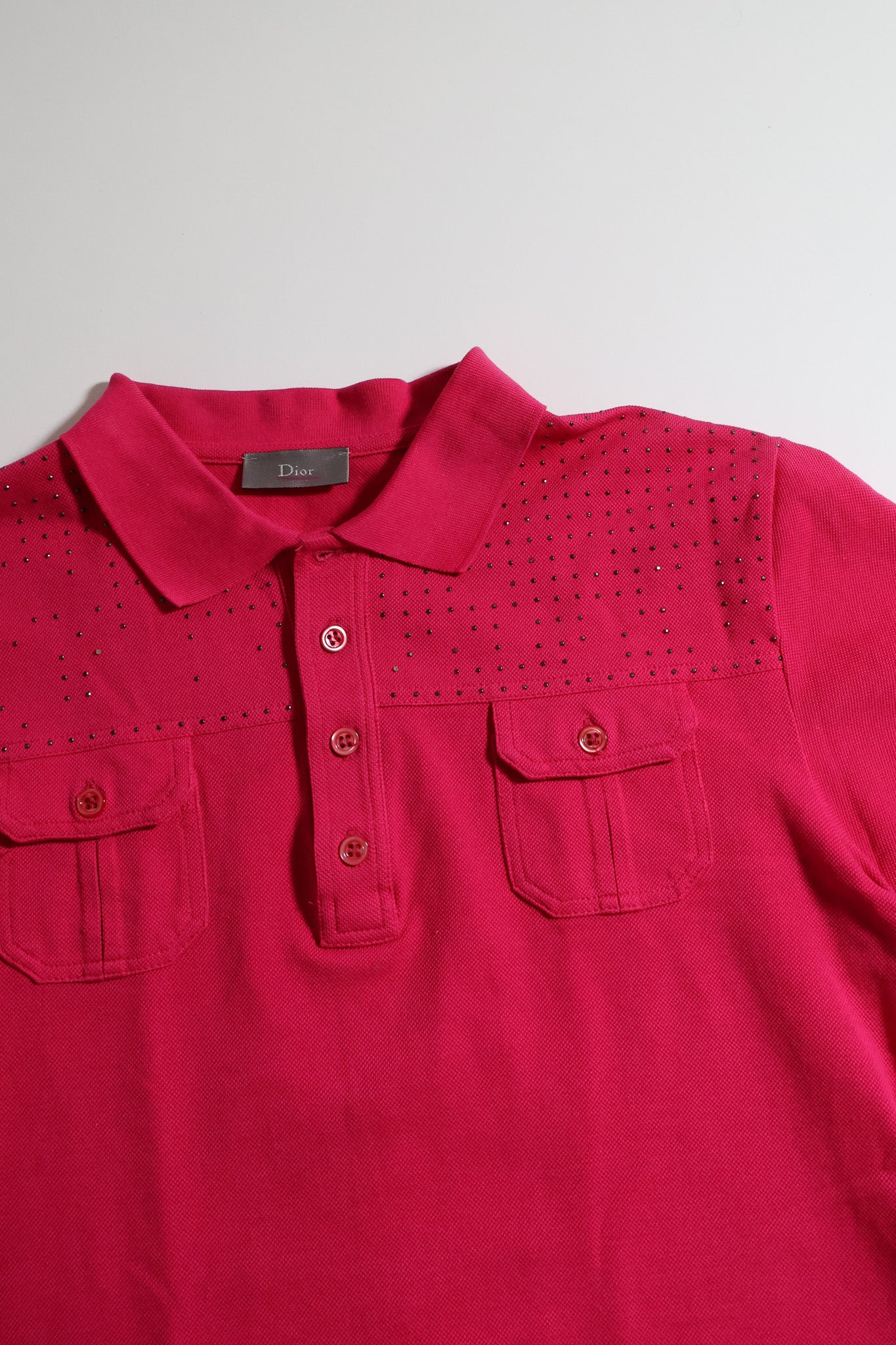 Dior Homme SS06 Studded Polo