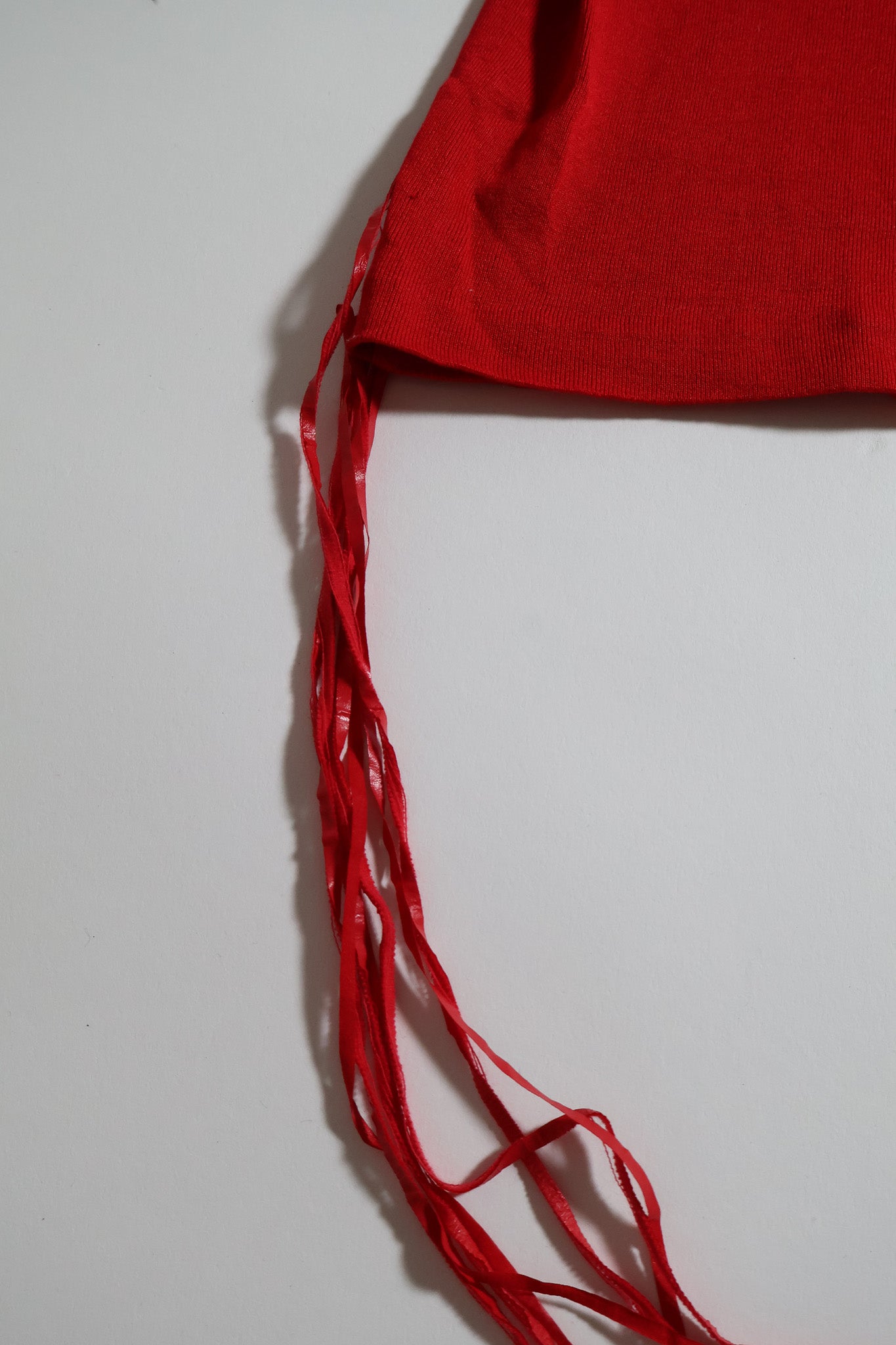 Dior Homme SS02 Fringe Tank Top