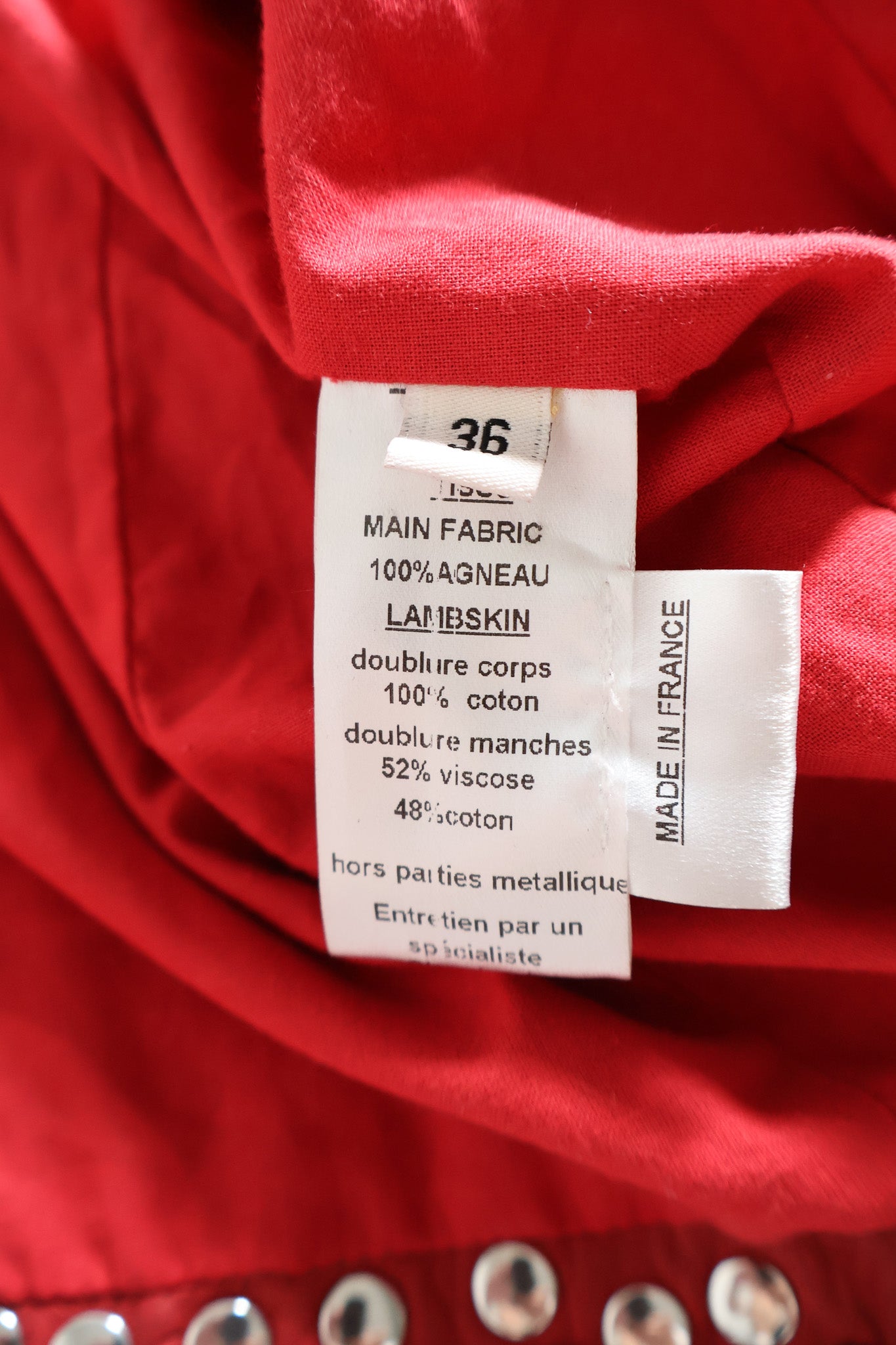 Balmain SS11 Studded Biker Jacket