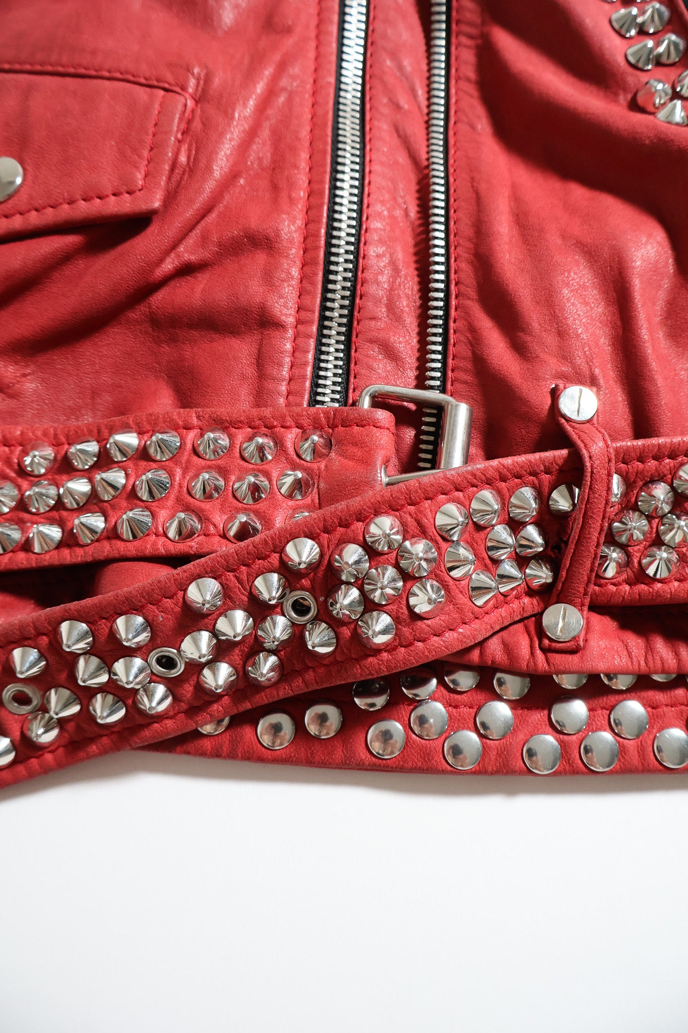 Balmain SS11 Studded Biker Jacket