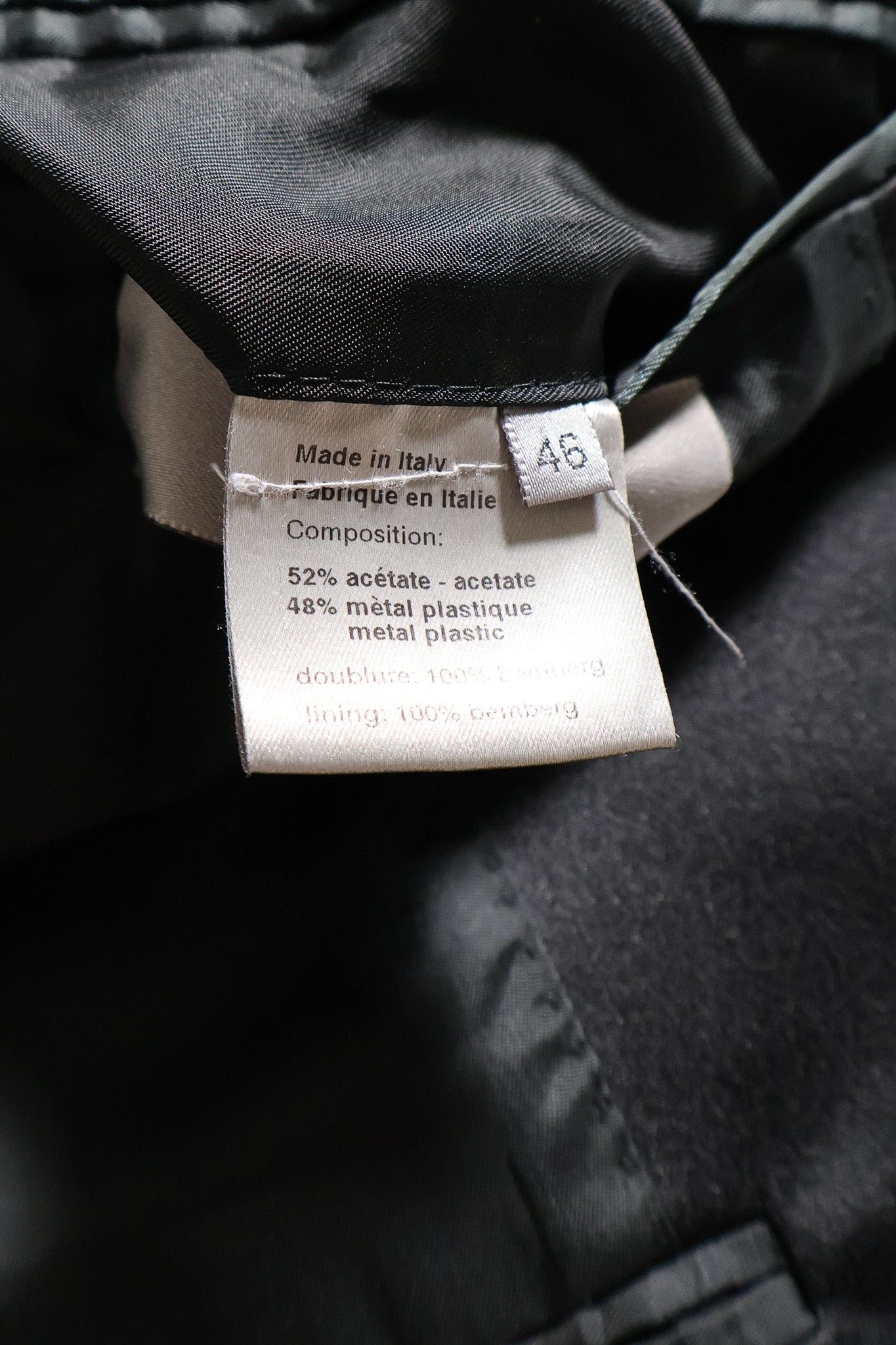 Dior Homme SS04 Strip Coated Blazer