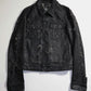 Dior Homme SS04 Distressed Strip Denim Jacket