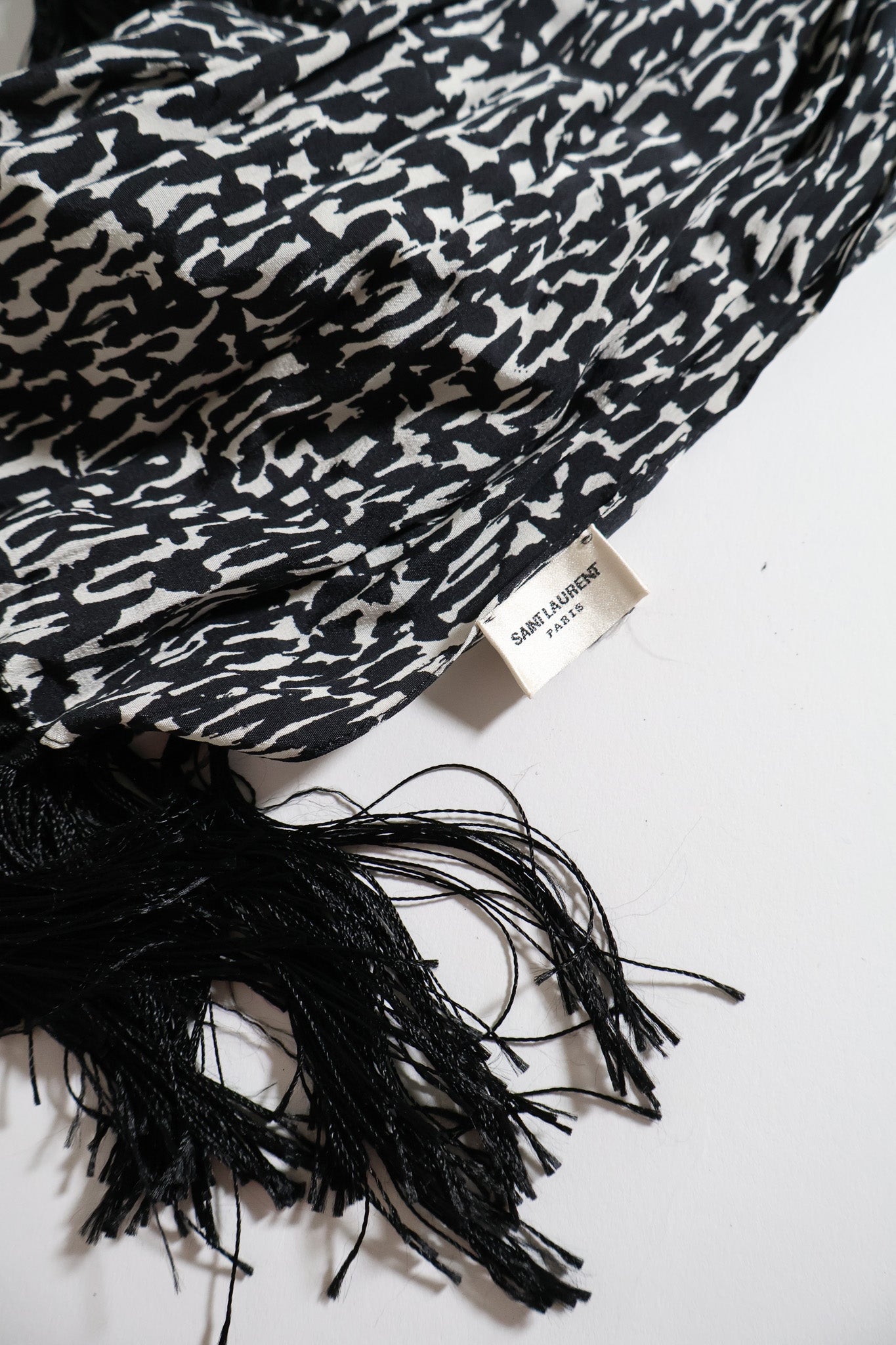 Saint Laurent Paris AW16 Scarf