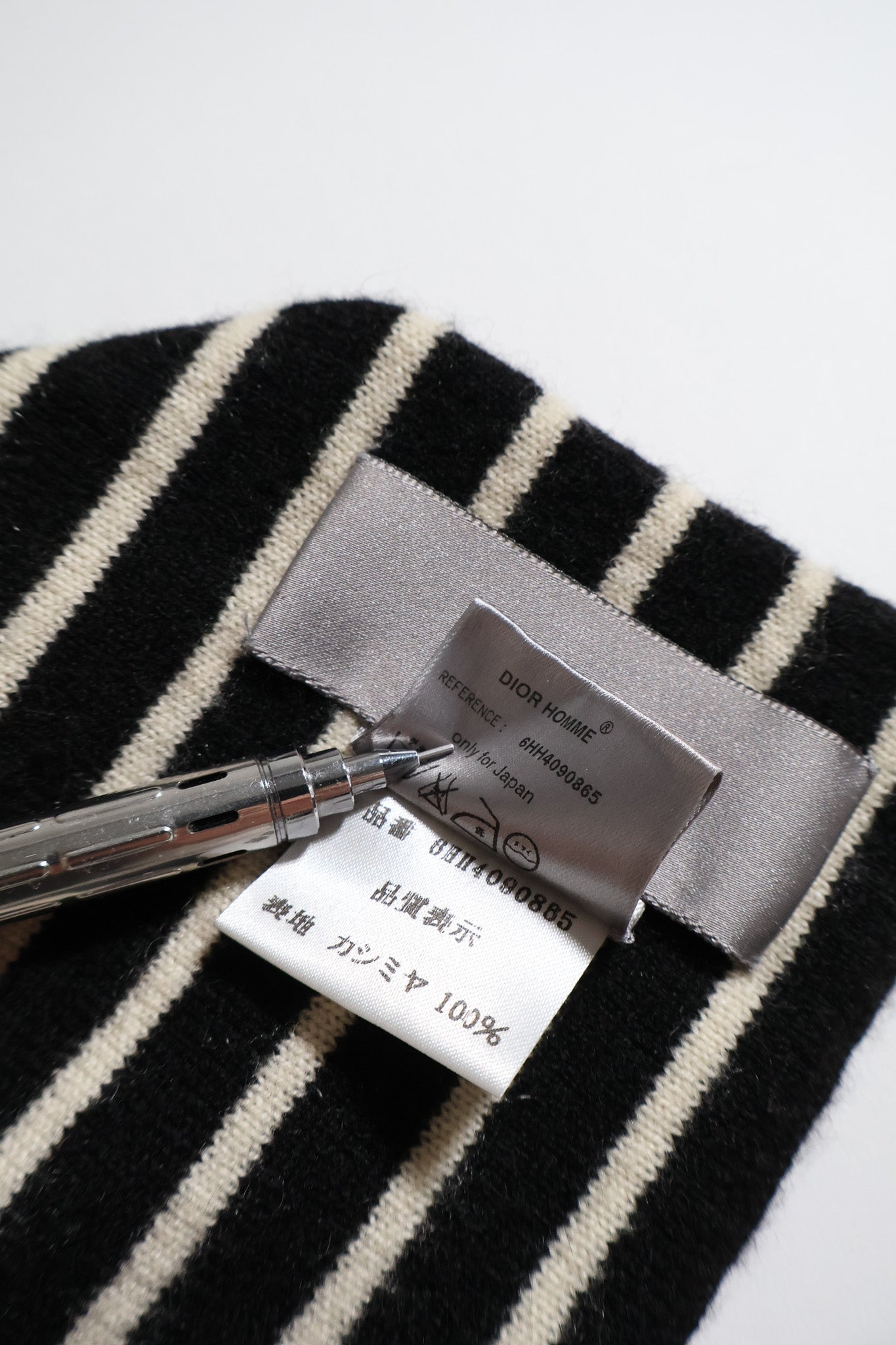 Dior Homme AW06 Cashmere Scarf