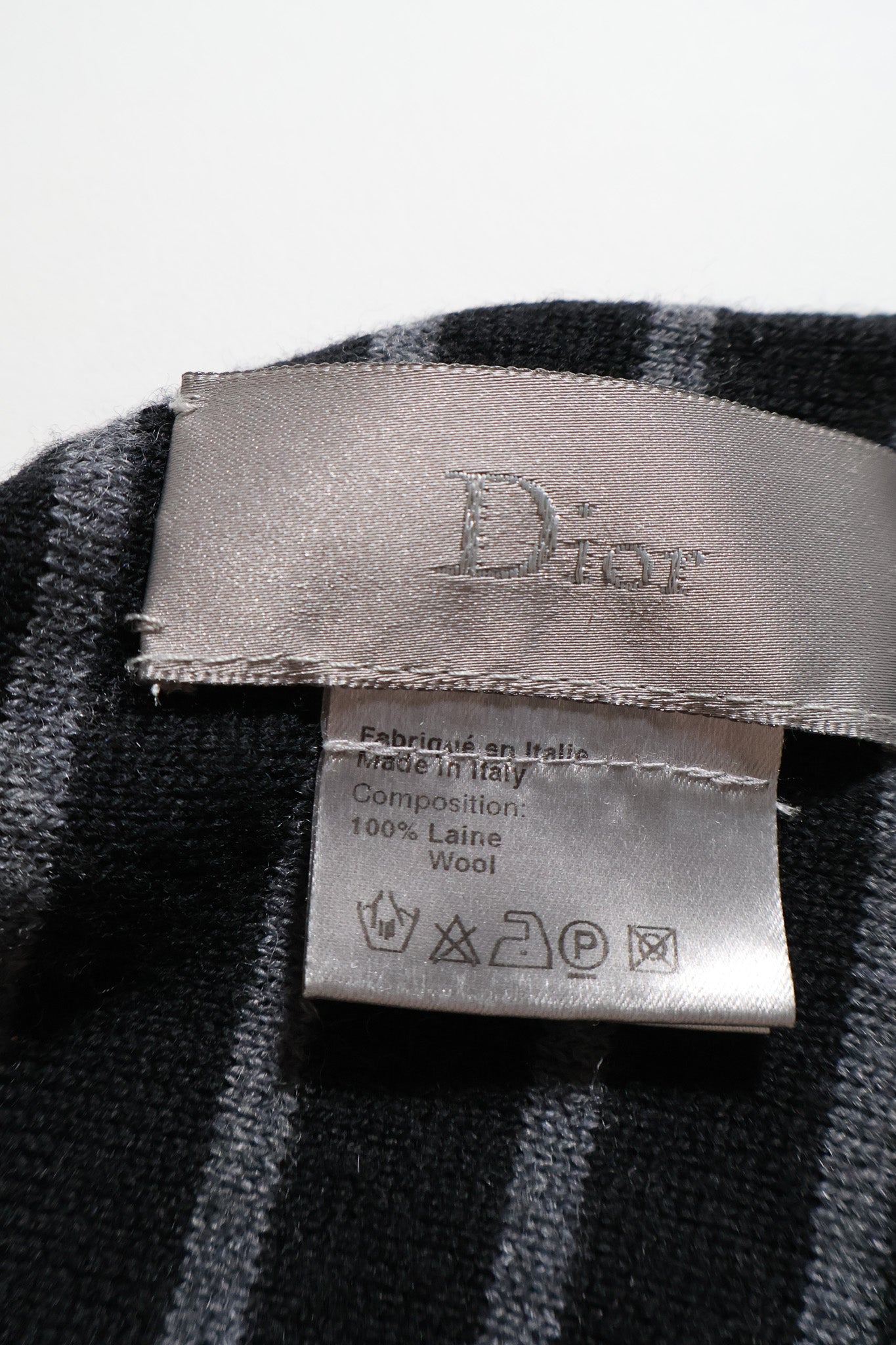 Dior Homme AW06 Stripe Scarf