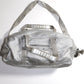 Dior Homme SS07 Silver Perforated Leather Duffel Bag