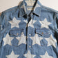 Saint Laurent Paris SS17 Star Denim Shirt