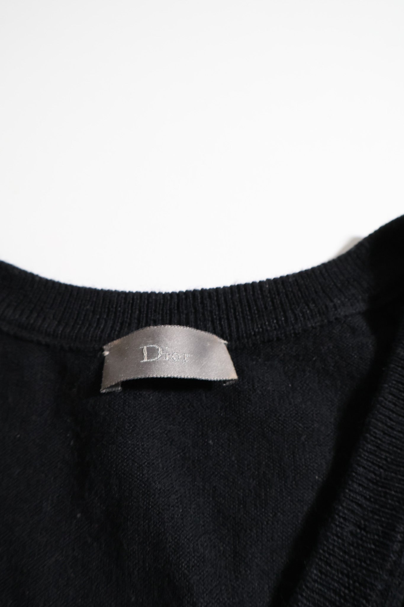 Dior Homme AW07 Distressed Knit Sweater