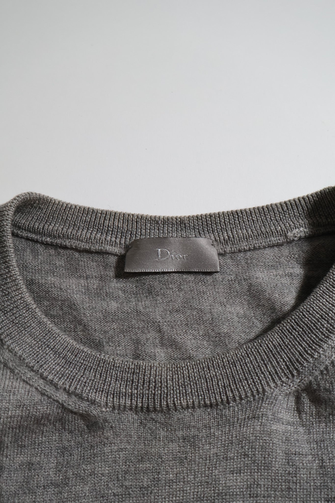 Dior Homme AW05 Distressed Knit Sweater
