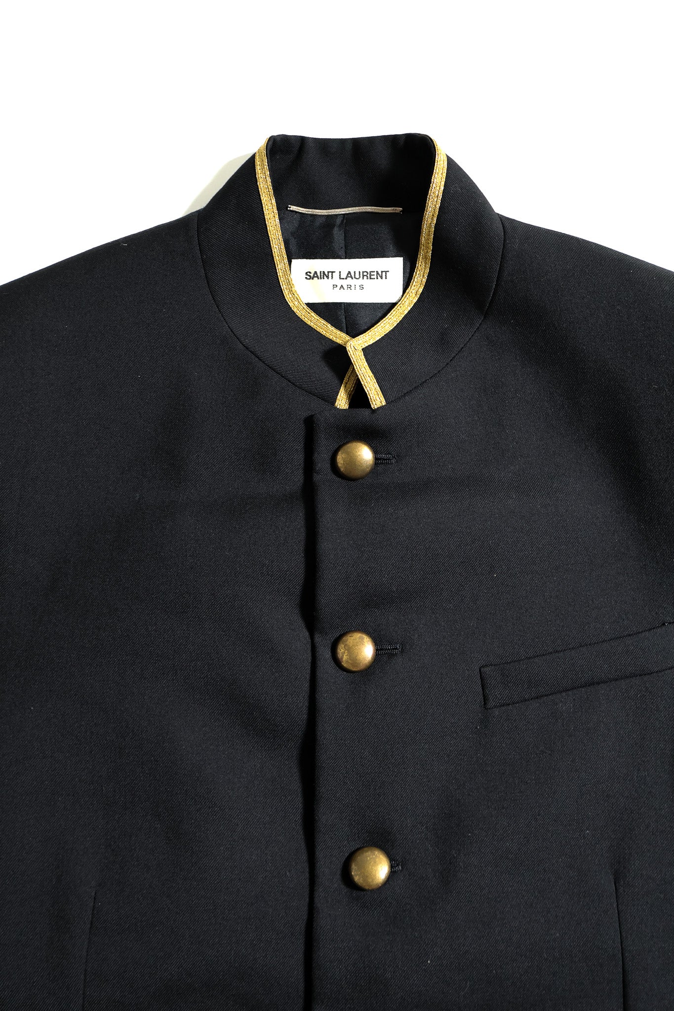 Saint Laurent Paris SS15 Runway Napoleon Officer Jacket