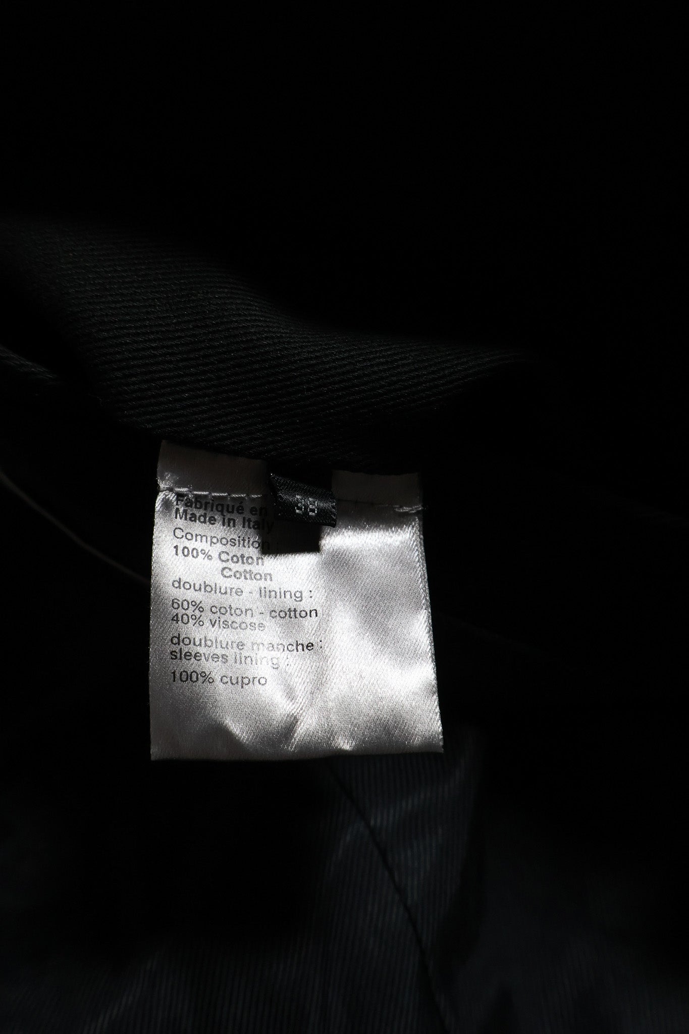 Dior Homme AW06 Belted Coat