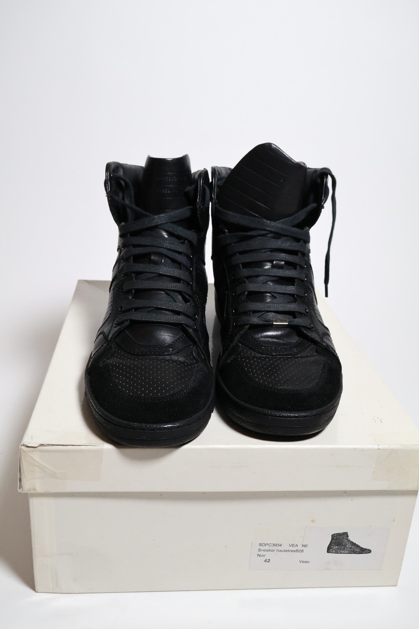 Dior Homme SS07 High Top Sneakers