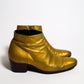 Dior Homme AW05 6.5 CM Gold Cuban Heel Boots