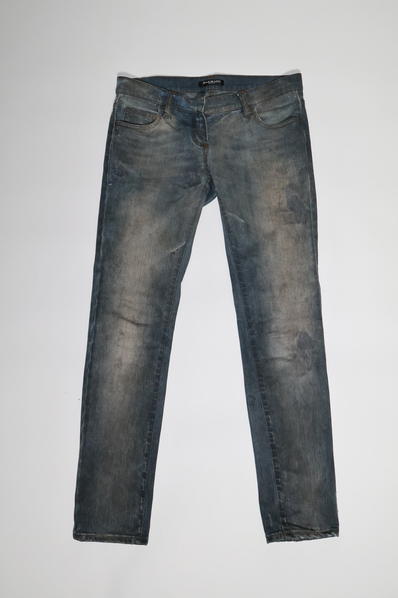 Balmain SS11 Mudwash Denim