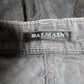 Balmain SS11 Coated Corduroy Pants