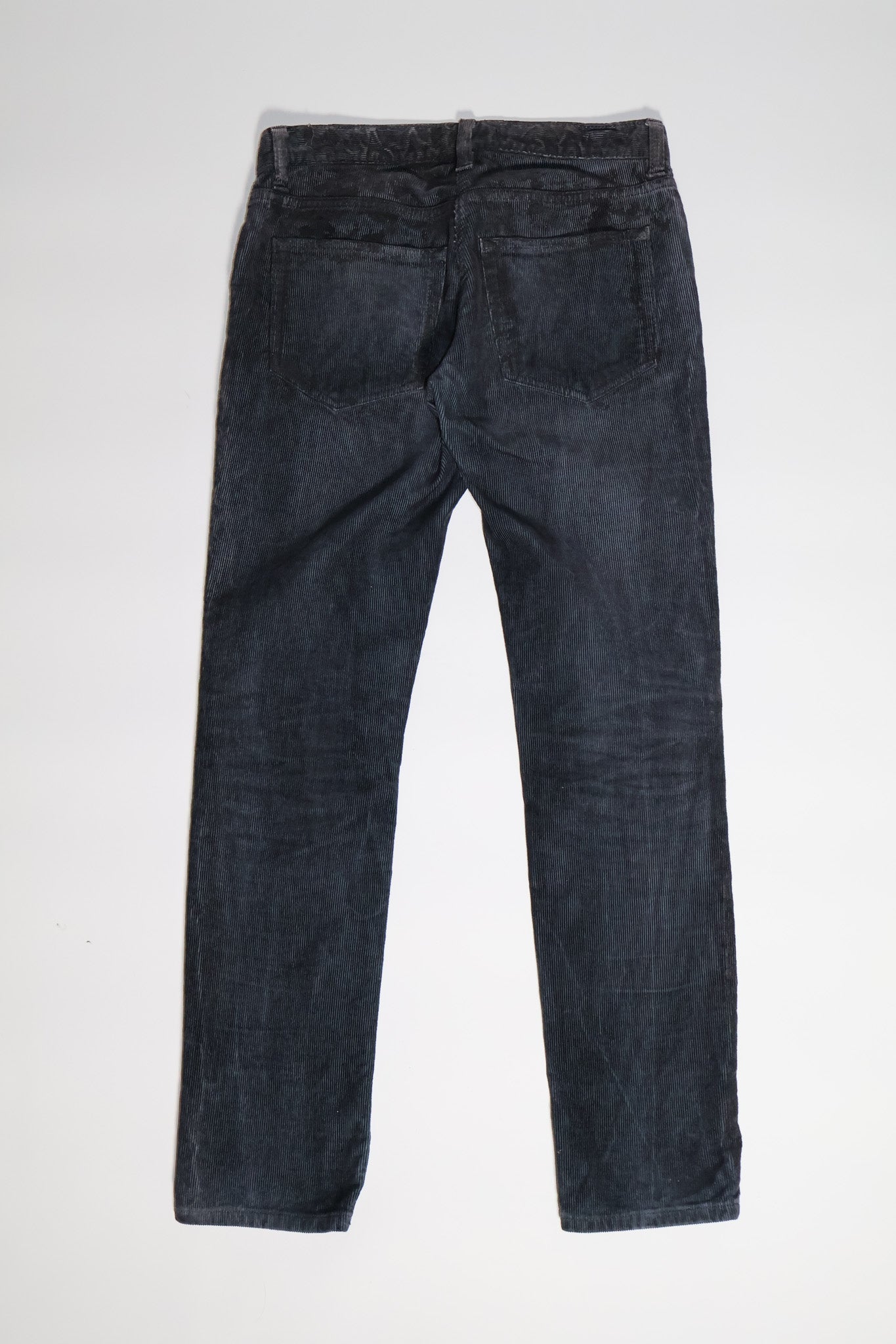 Balmain SS11 Coated Corduroy Pants