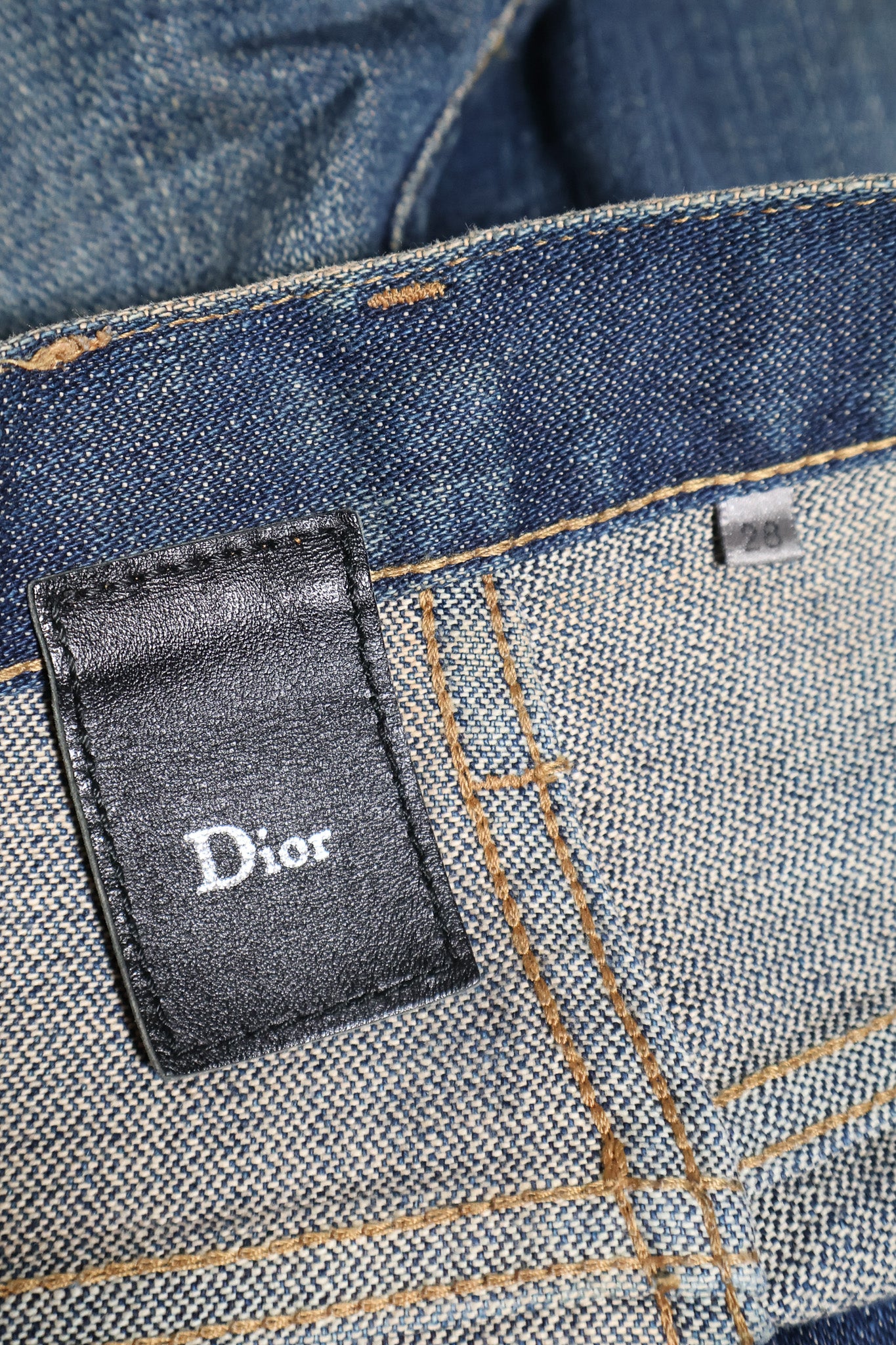 Dior Homme SS05 Runway Rust Denim