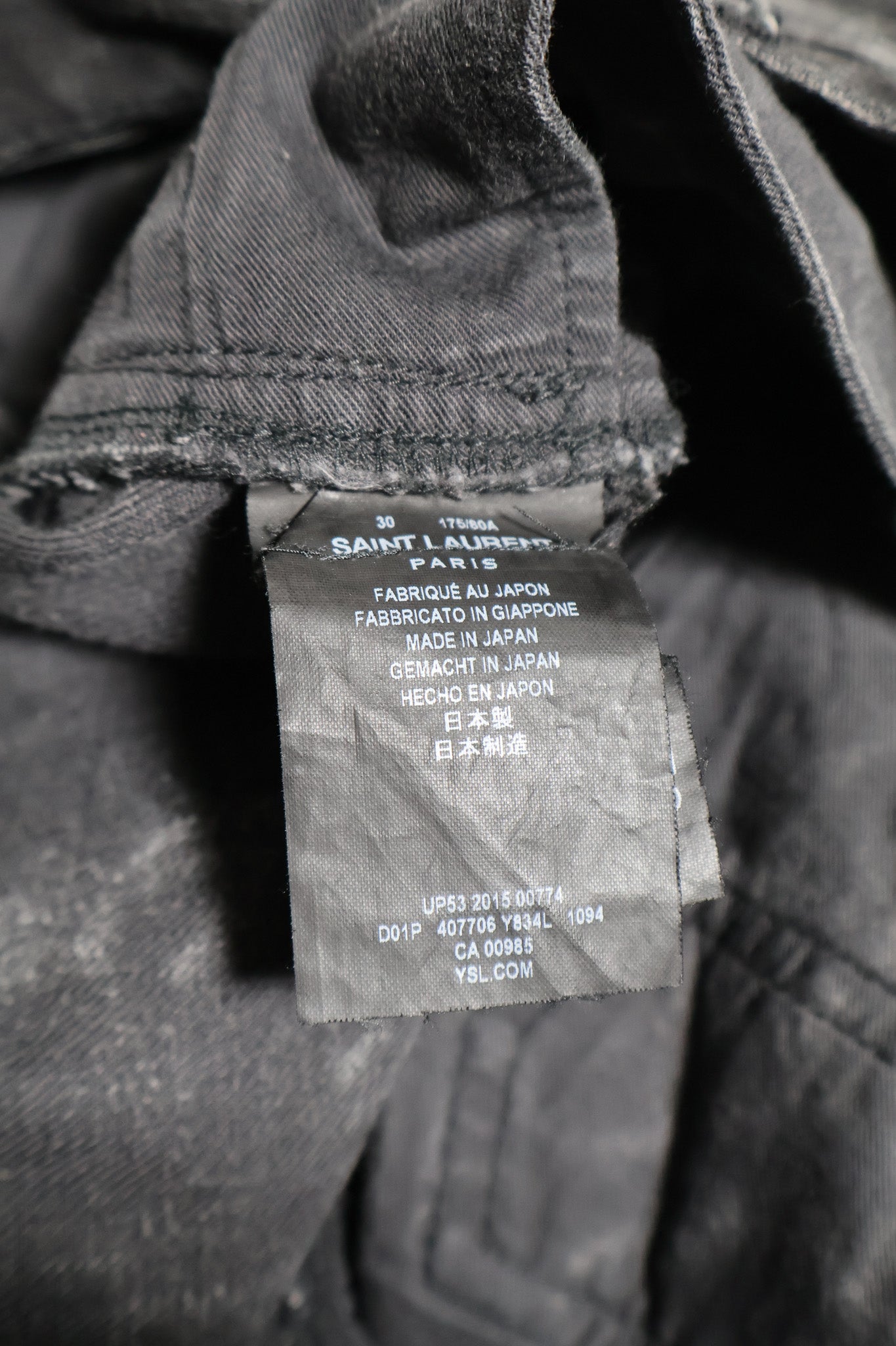 Saint Laurent SS16 Denim