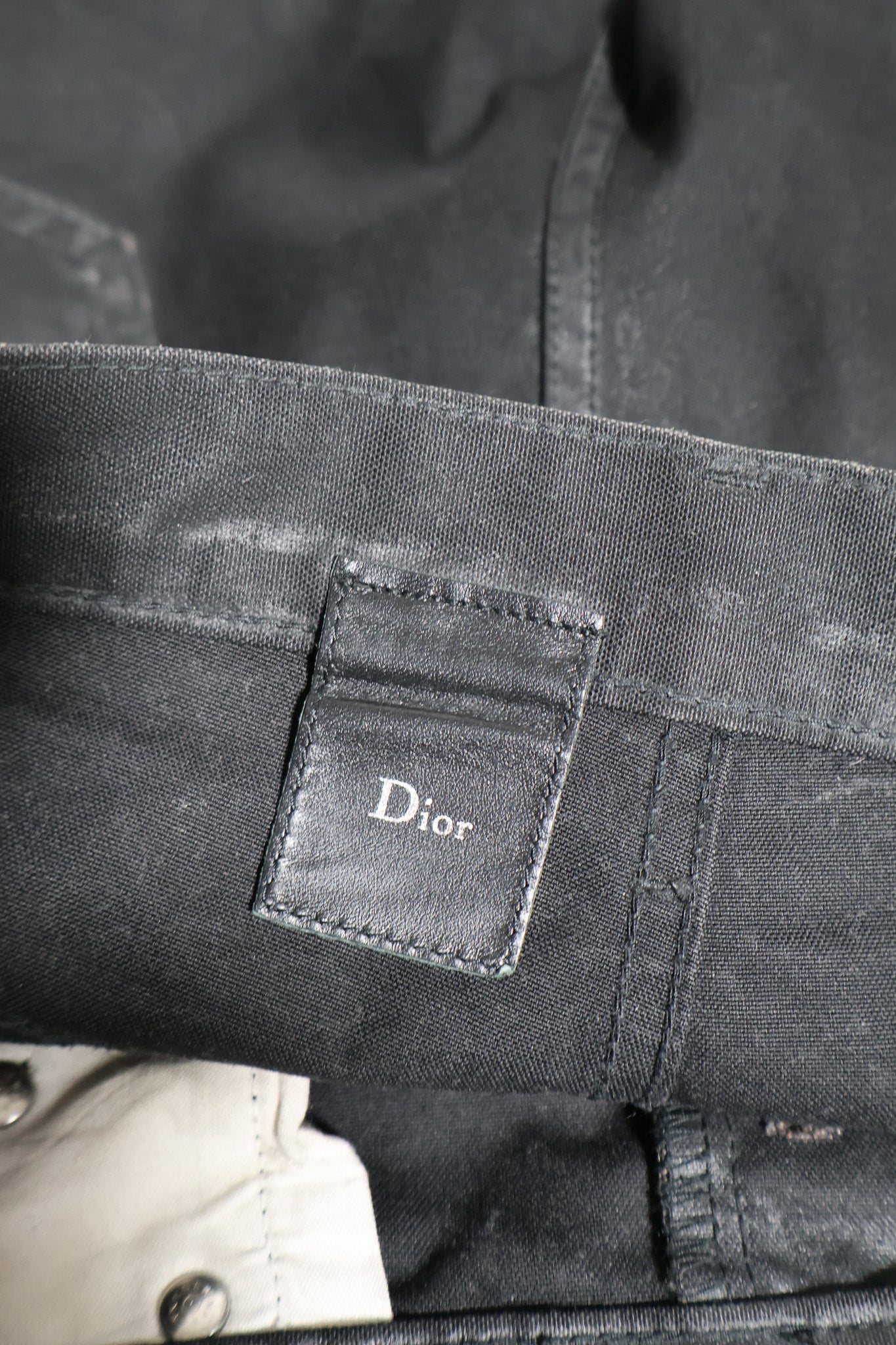 Dior Homme AW03 Luster Coated Denim