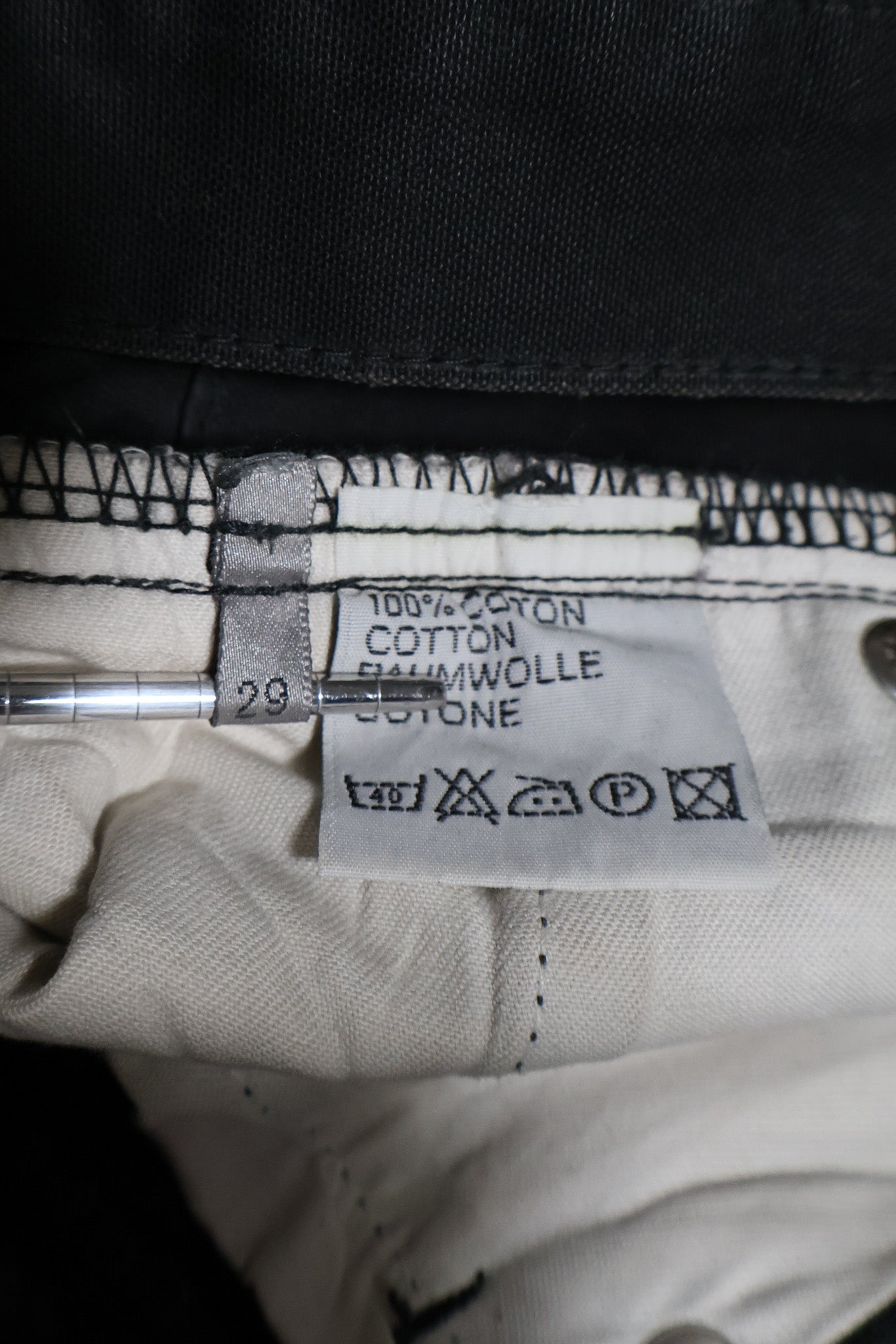 Dior Homme AW03 Luster Coated Denim