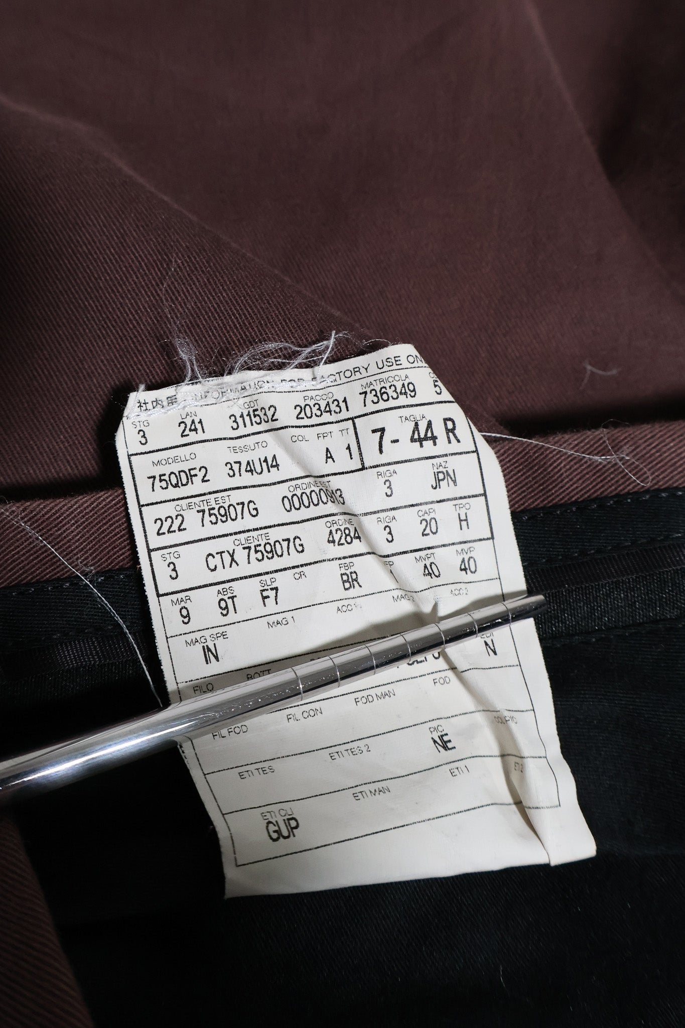 Gucci AW08 Runway Trousers