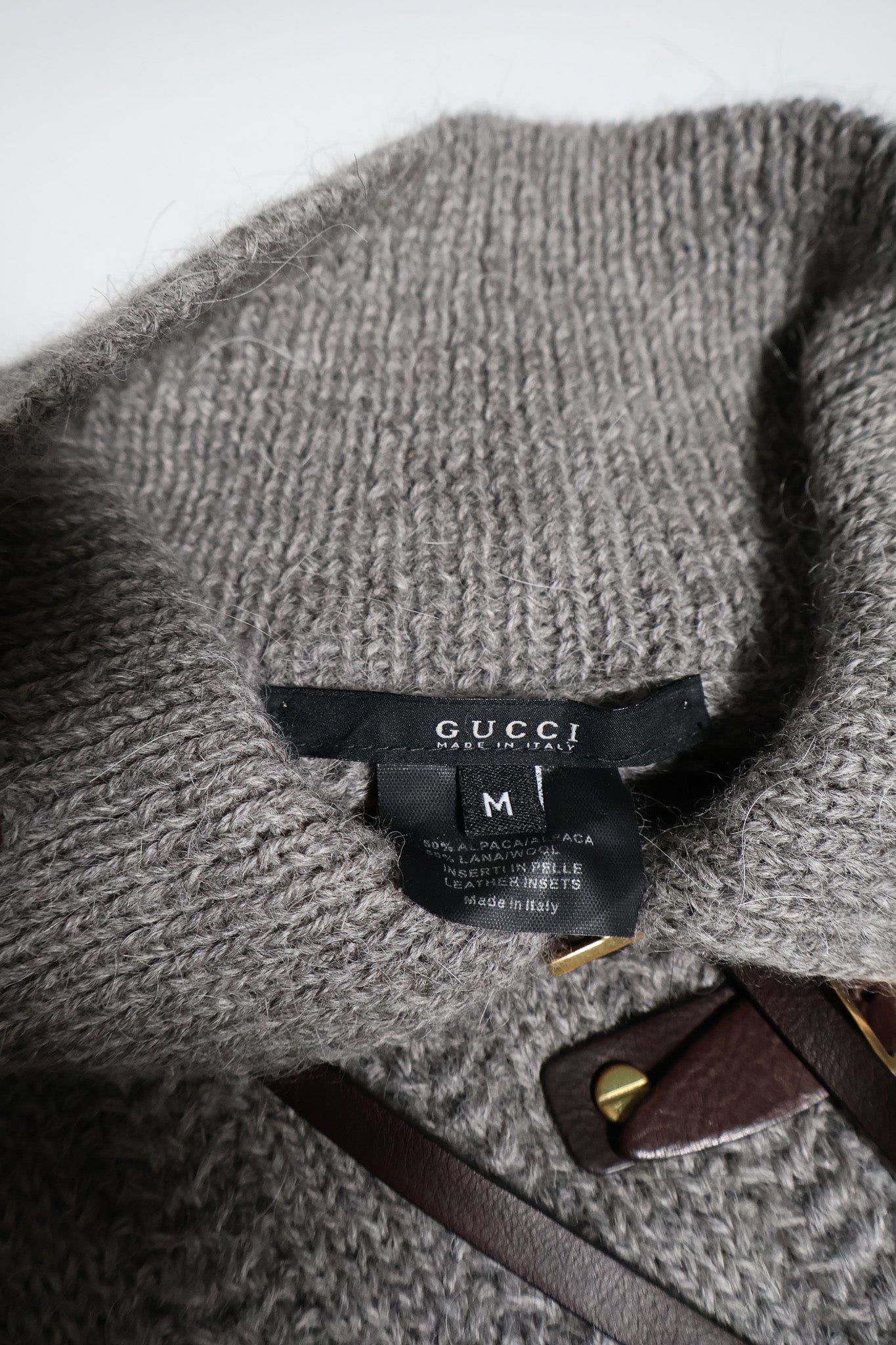 Gucci AW08 Lace Up Sweater