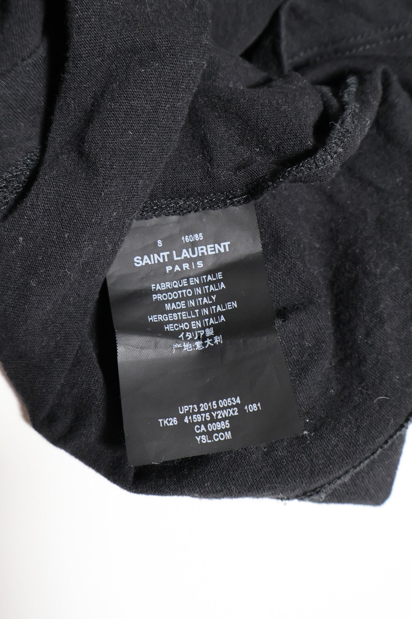 Saint Laurent Paris SS16 Runway Studded Shirt